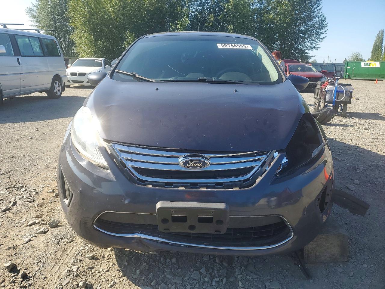 2012 Ford Fiesta Se Gray vin: 3FADP4BJ0CM170909