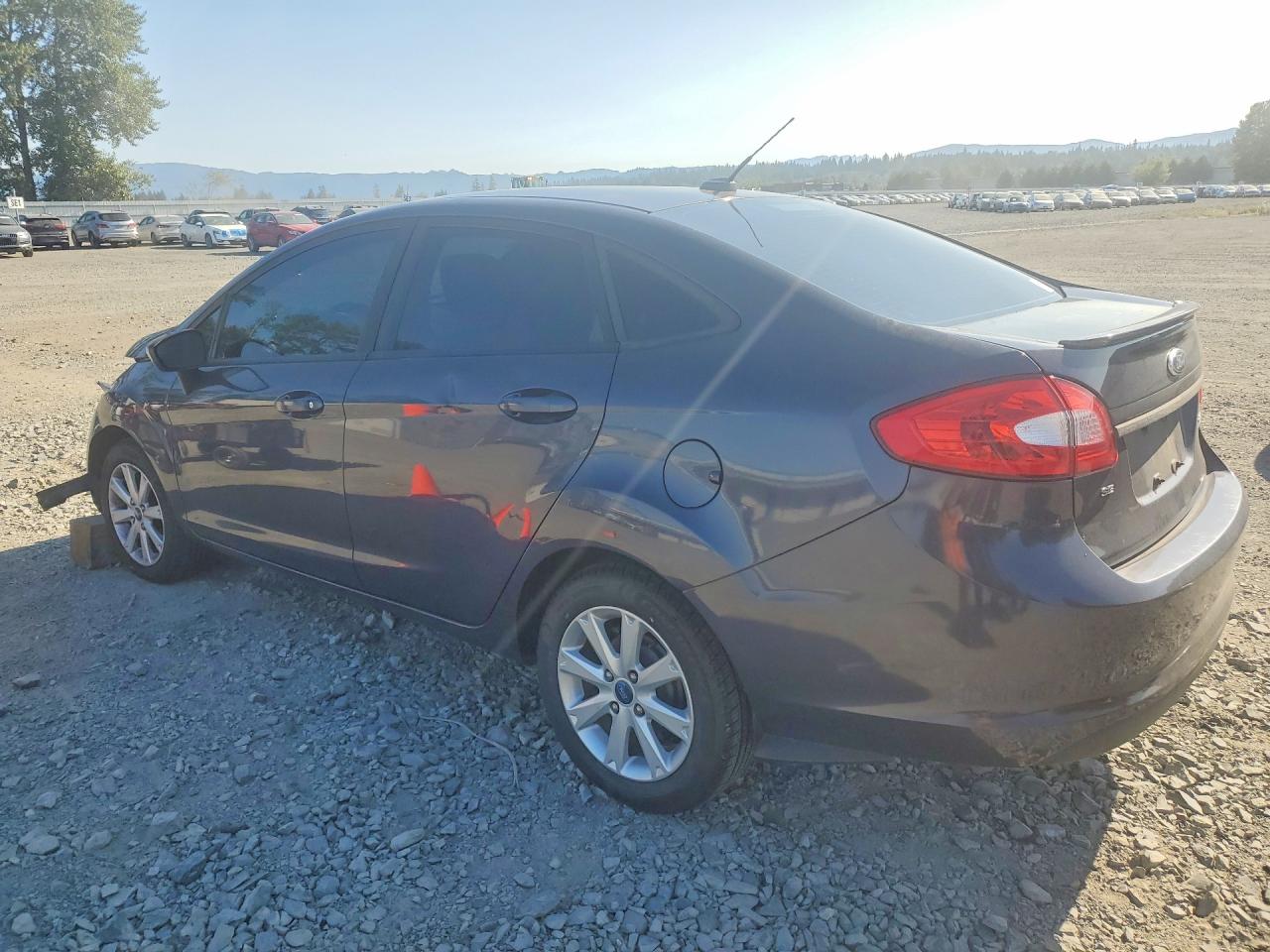 2012 Ford Fiesta Se Gray vin: 3FADP4BJ0CM170909