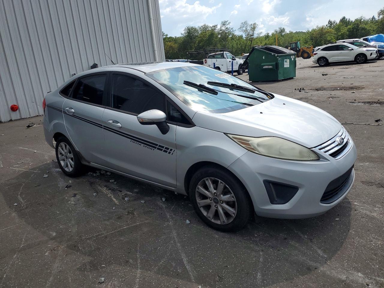 2013 Ford Fiesta Se Silver vin: 3FADP4BJ0DM118035