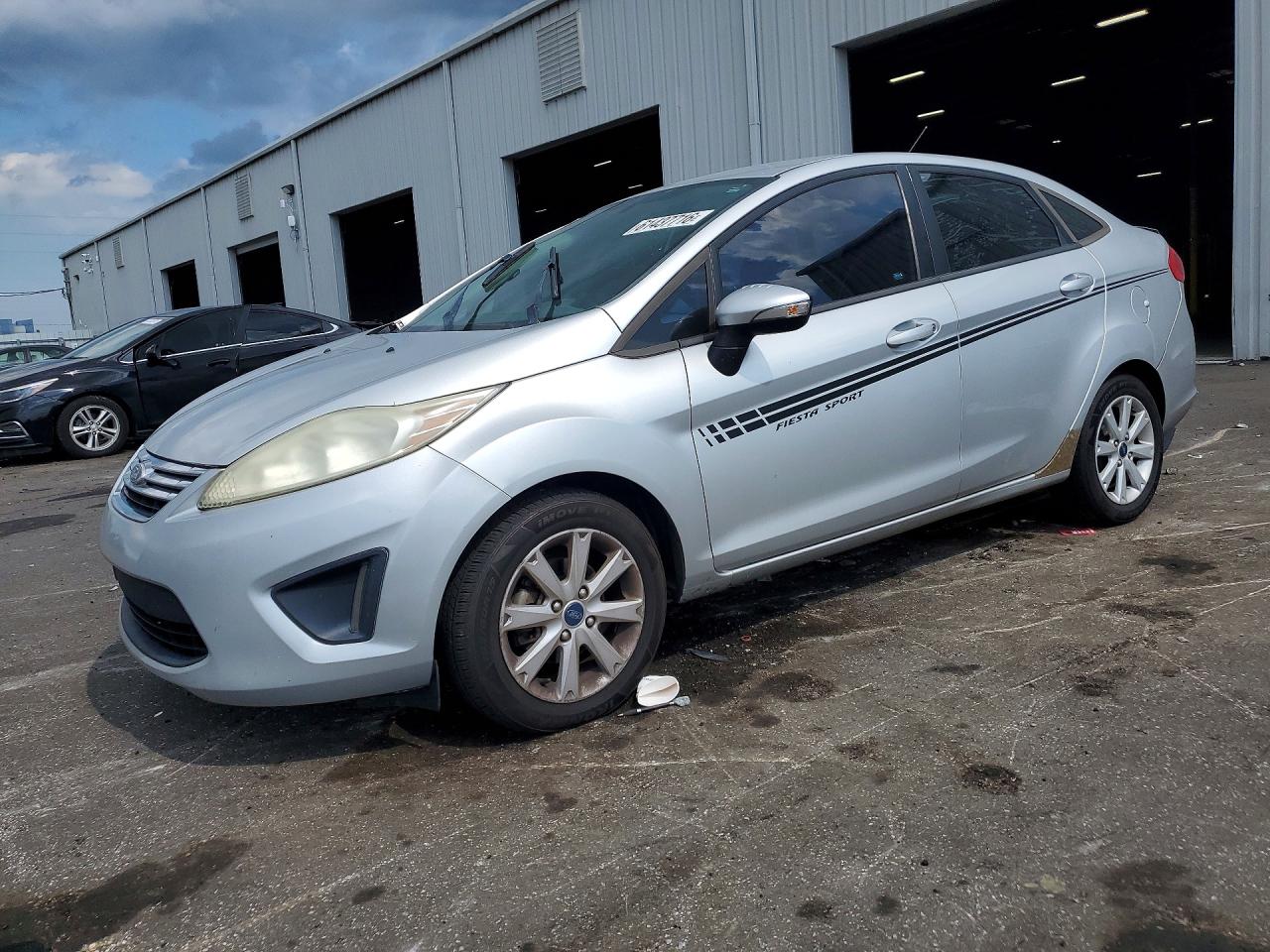 2013 Ford Fiesta Se Silver vin: 3FADP4BJ0DM118035