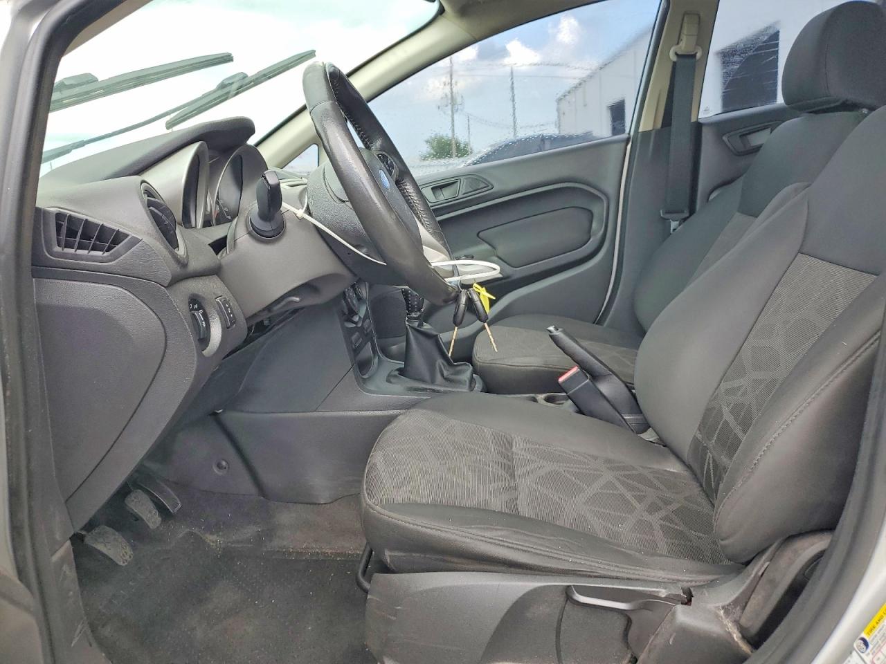 2013 Ford Fiesta Se Silver vin: 3FADP4BJ0DM118035