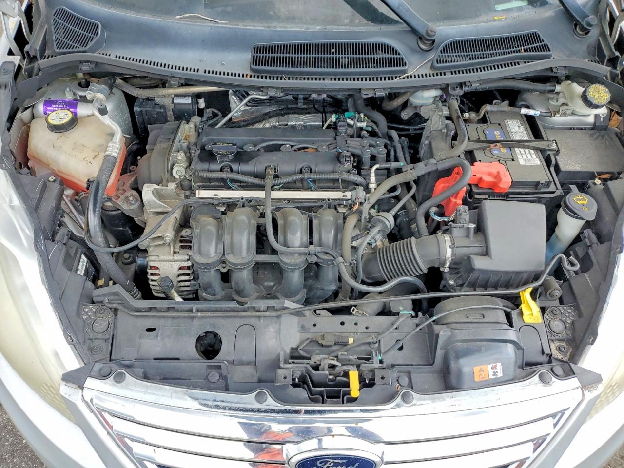 2013 Ford Fiesta Se Silver vin: 3FADP4BJ0DM118035