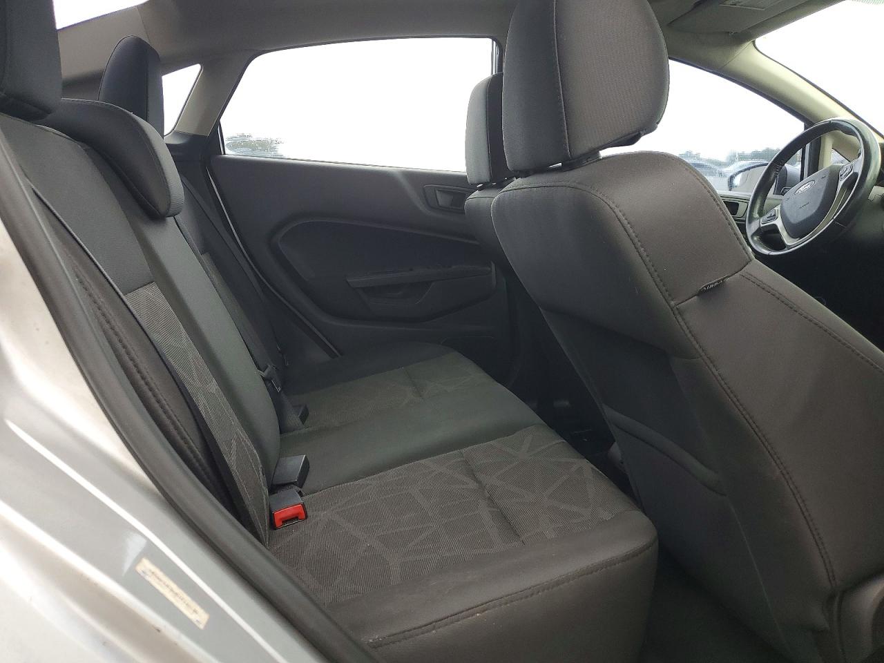 2013 Ford Fiesta Se Silver vin: 3FADP4BJ0DM118035