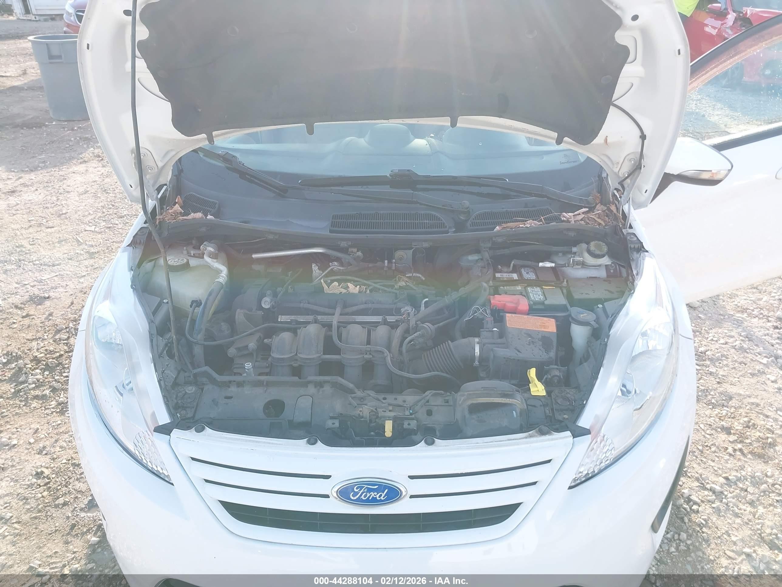 2013 Ford Fiesta Se White vin: 3FADP4BJ0DM123123