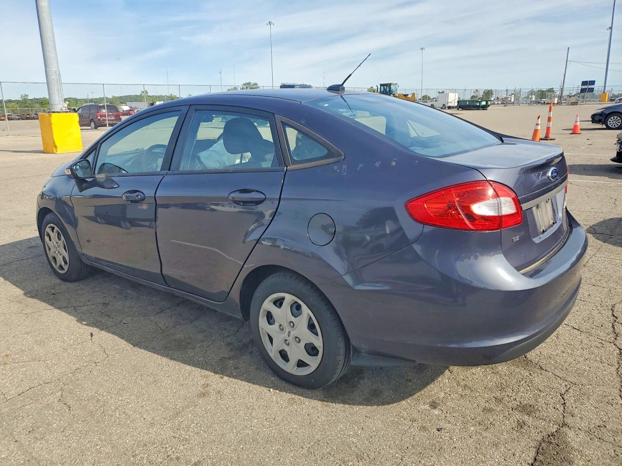 2013 Ford Fiesta Se Gray vin: 3FADP4BJ0DM129794
