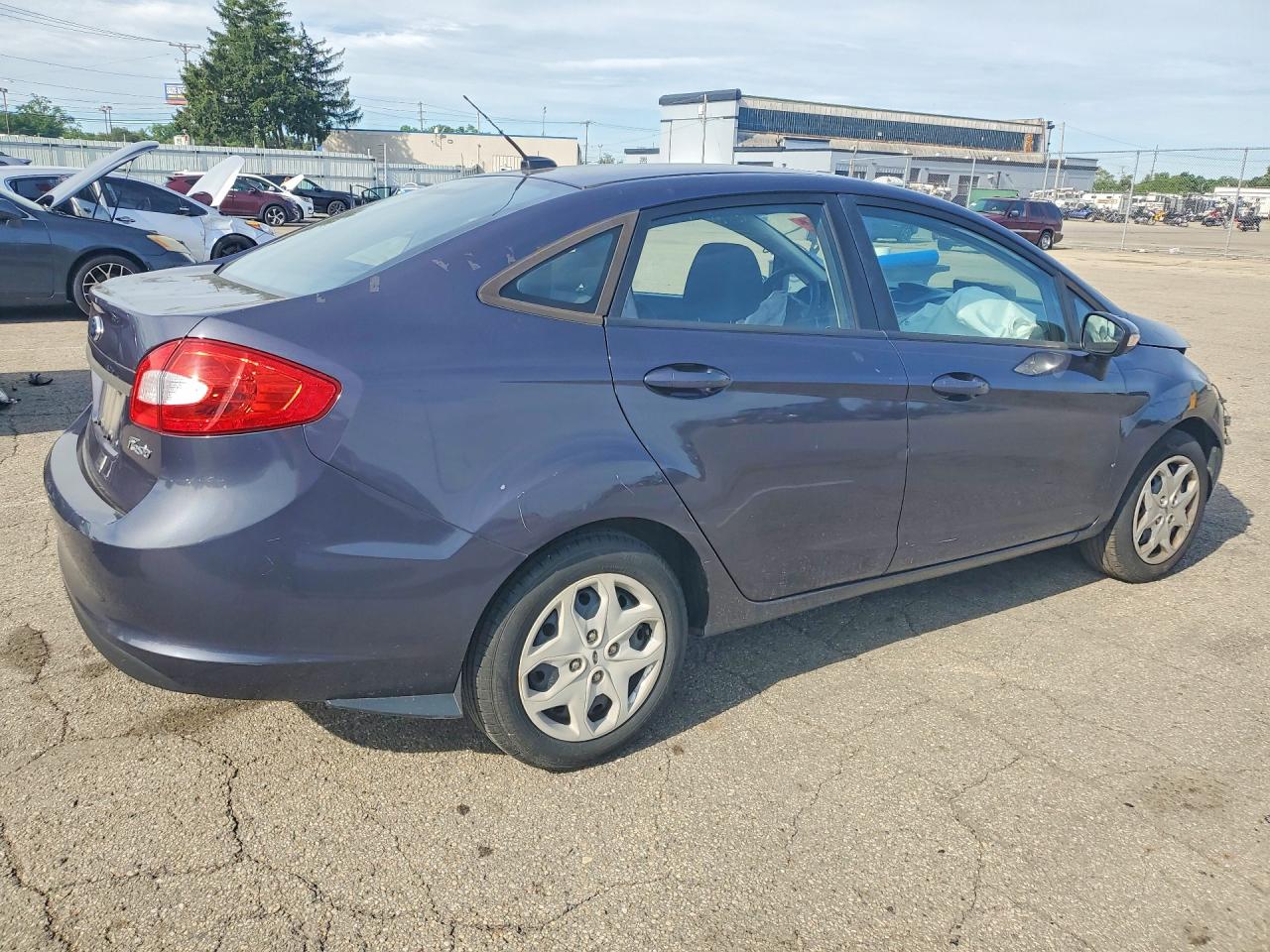 2013 Ford Fiesta Se Gray vin: 3FADP4BJ0DM129794