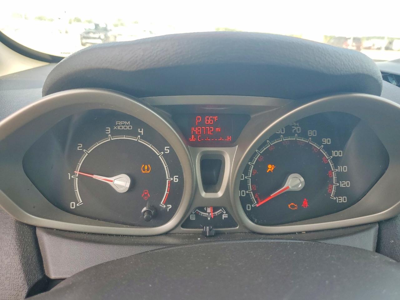 2013 Ford Fiesta Se Gray vin: 3FADP4BJ0DM129794