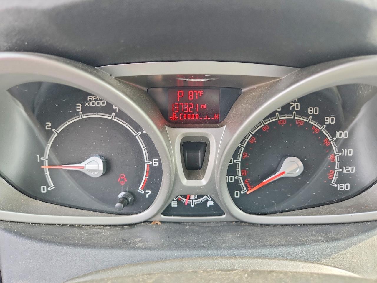 2013 Ford Fiesta Se Red vin: 3FADP4BJ0DM175013