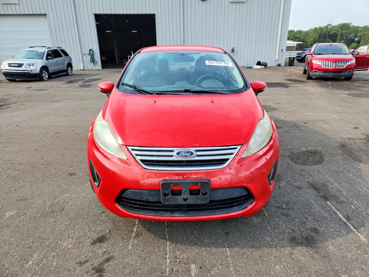 2013 Ford Fiesta Se Red vin: 3FADP4BJ0DM175013