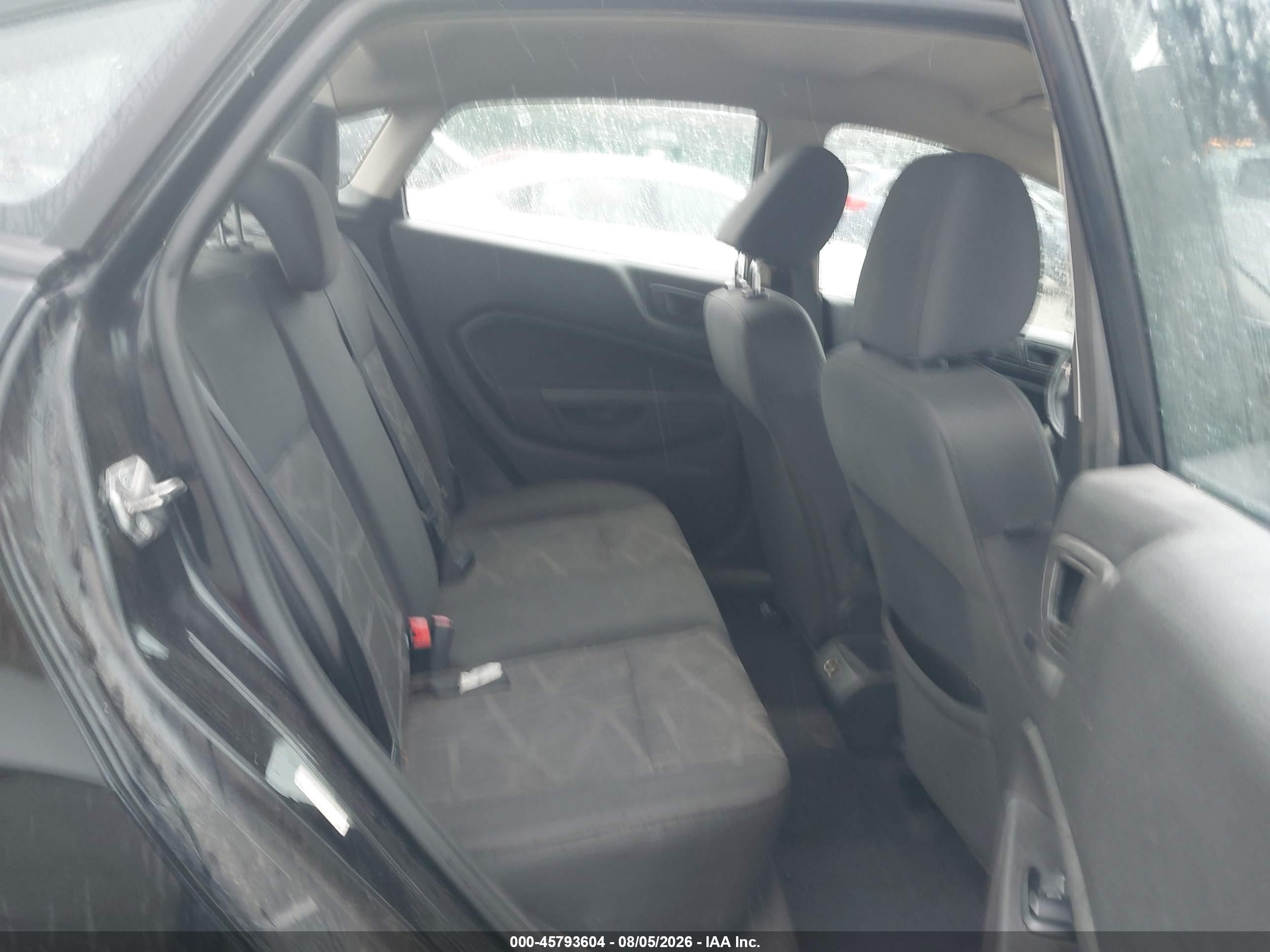2013 Ford Fiesta Se Black vin: 3FADP4BJ0DM191485