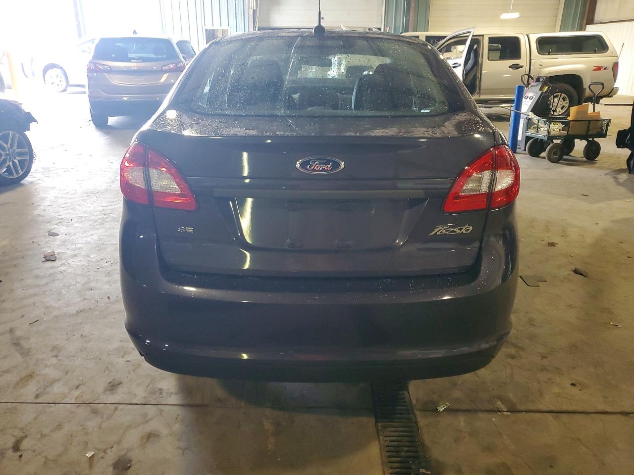 2013 Ford Fiesta Se Black vin: 3FADP4BJ0DM219110