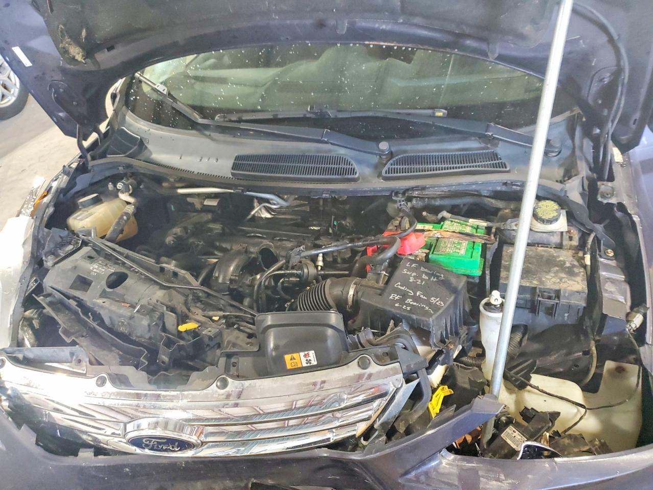 2013 Ford Fiesta Se Black vin: 3FADP4BJ0DM219110