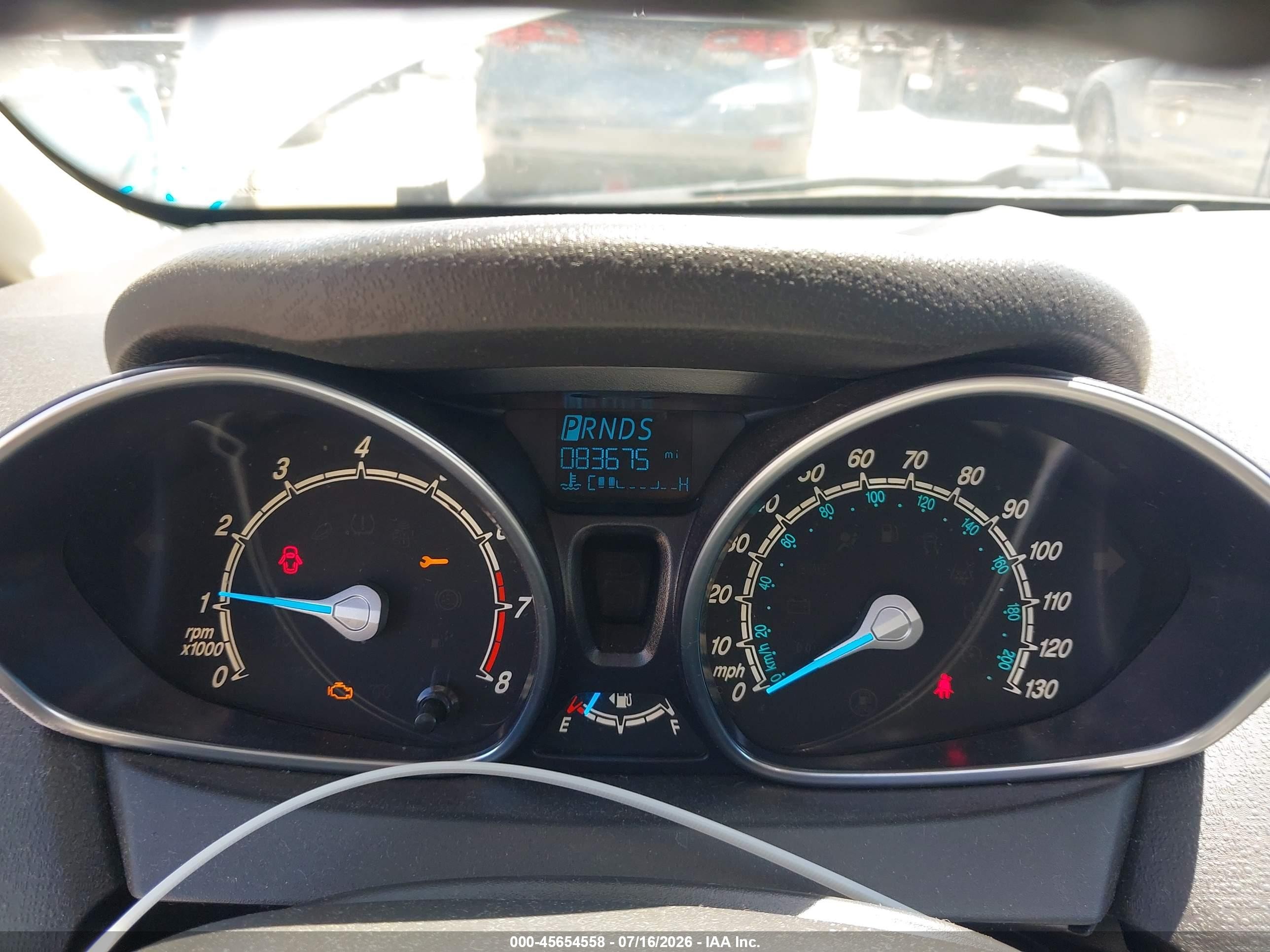 2014 Ford Fiesta Se Silver vin: 3FADP4BJ0EM133409