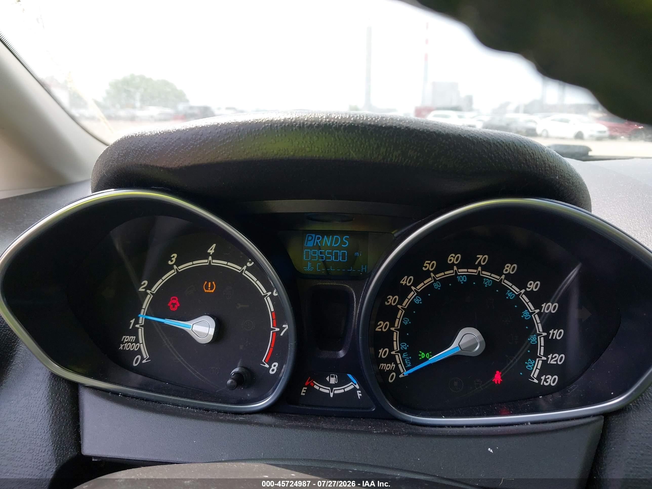 2014 Ford Fiesta Se Blue vin: 3FADP4BJ0EM153692