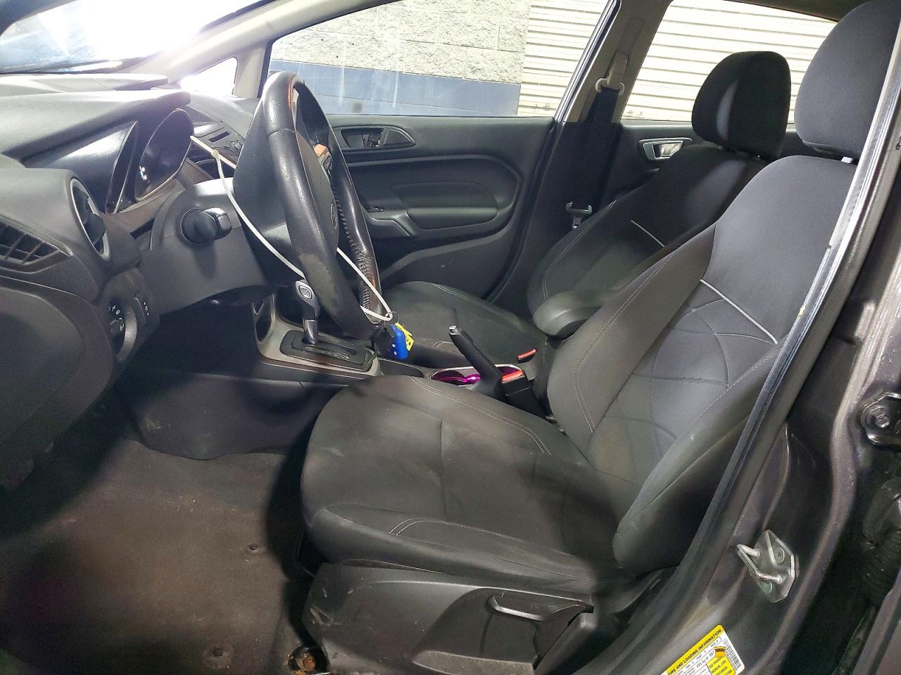 2014 Ford Fiesta Se Gray vin: 3FADP4BJ0EM195358