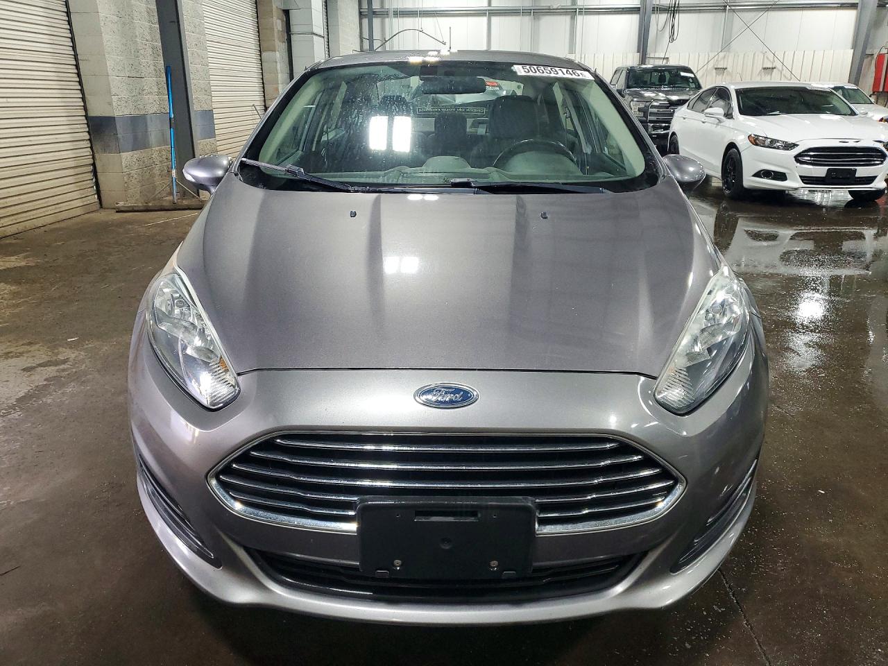 2014 Ford Fiesta Se Gray vin: 3FADP4BJ0EM195358