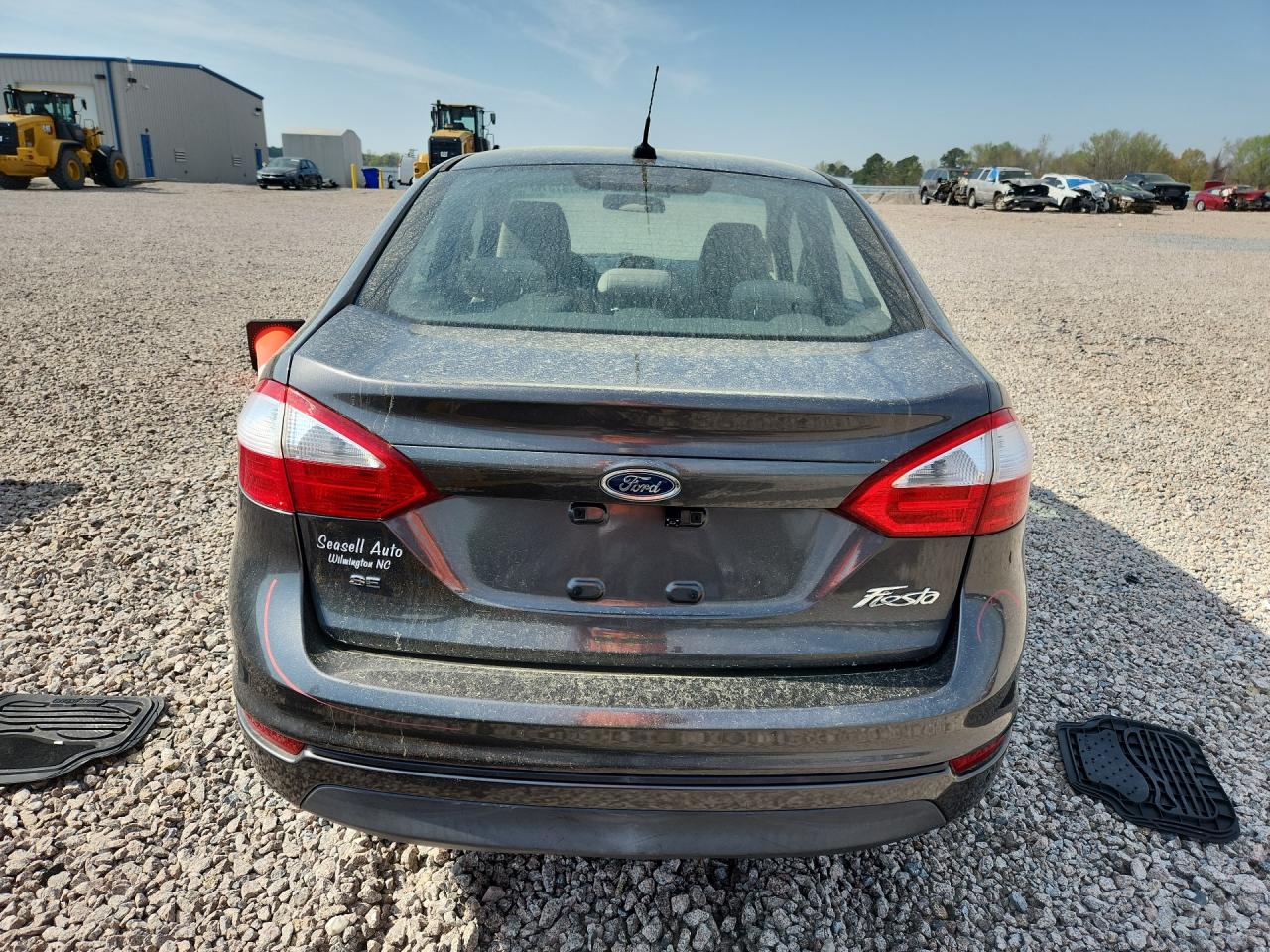 2015 Ford Fiesta Se Gray vin: 3FADP4BJ0FM152401