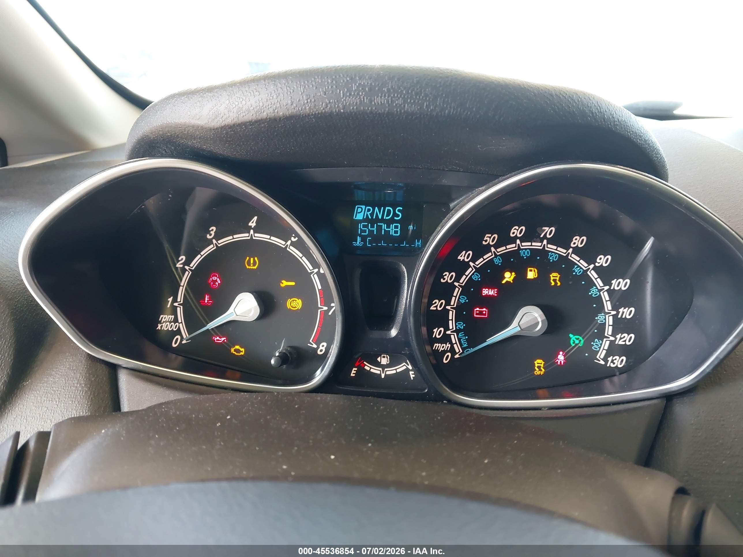 2015 Ford Fiesta Se White vin: 3FADP4BJ0FM157629