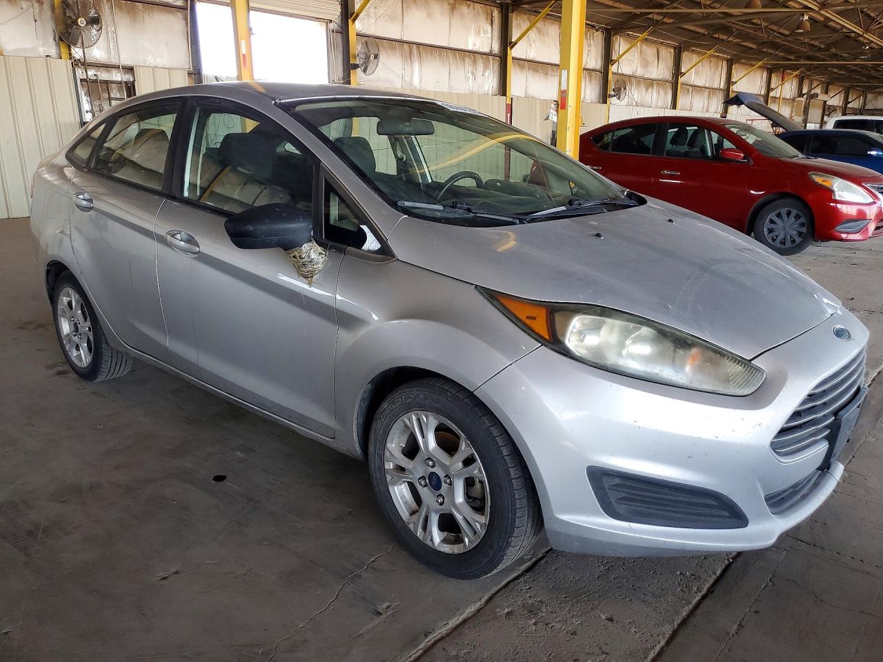 2015 Ford Fiesta Se Silver vin: 3FADP4BJ0FM196107