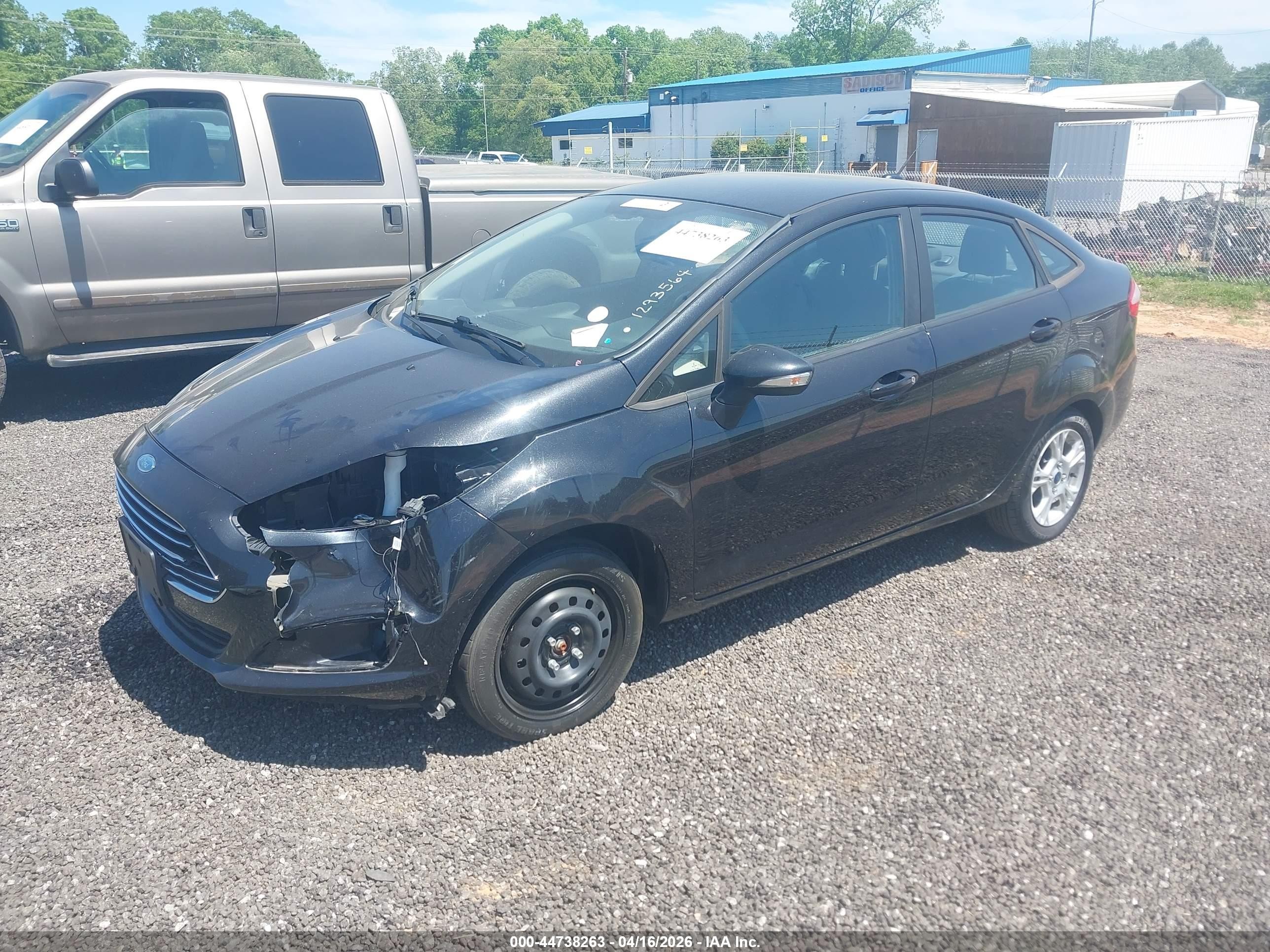 2015 Ford Fiesta Se Black vin: 3FADP4BJ0FM219093