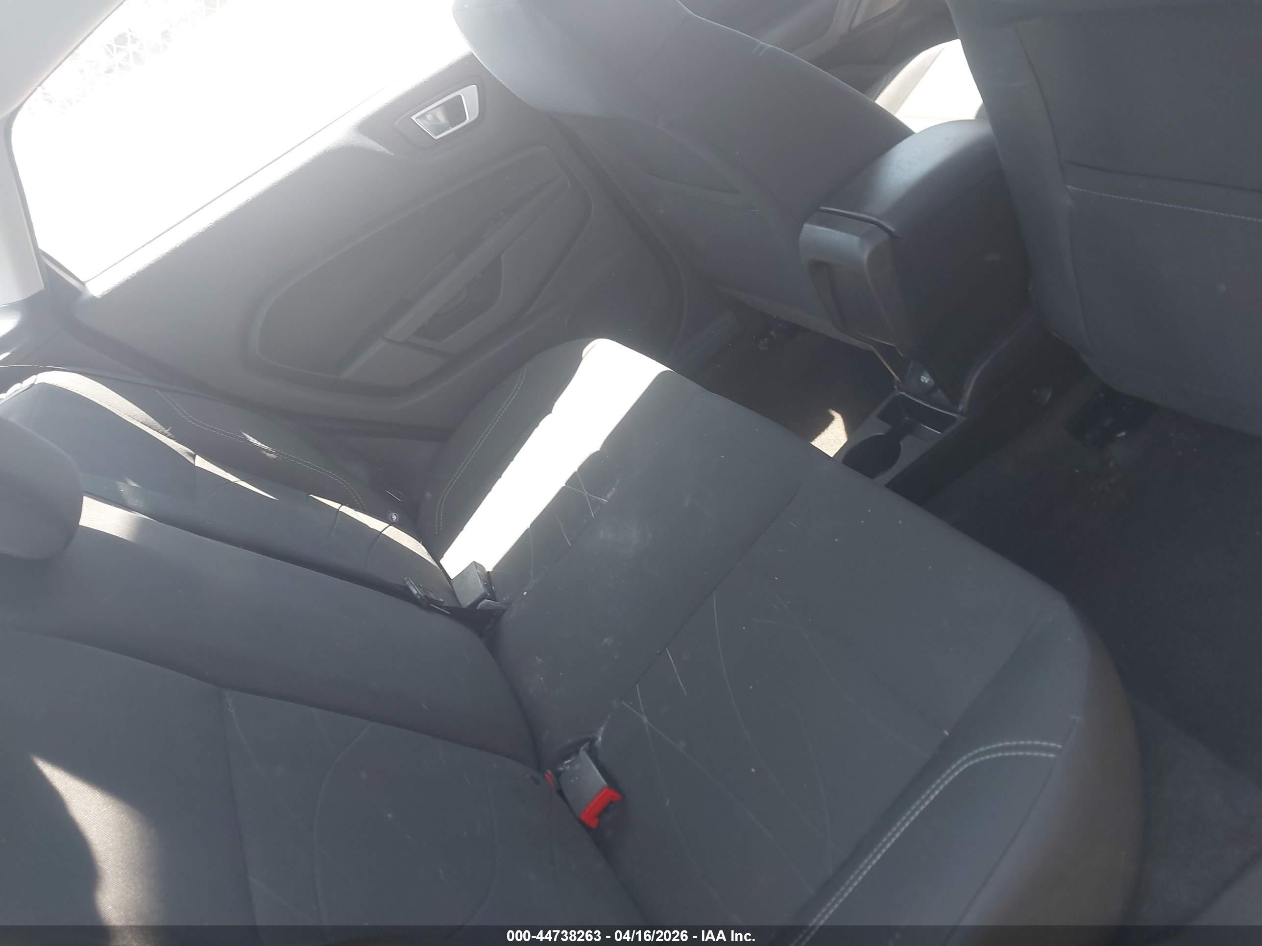 2015 Ford Fiesta Se Black vin: 3FADP4BJ0FM219093
