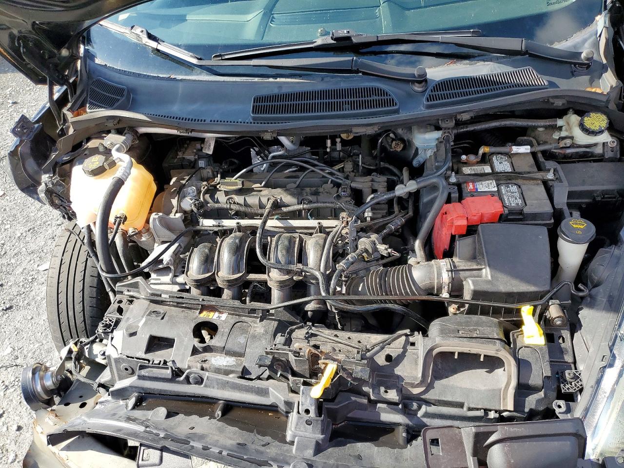2016 Ford Fiesta Se Черный vin: 3FADP4BJ0GM120839