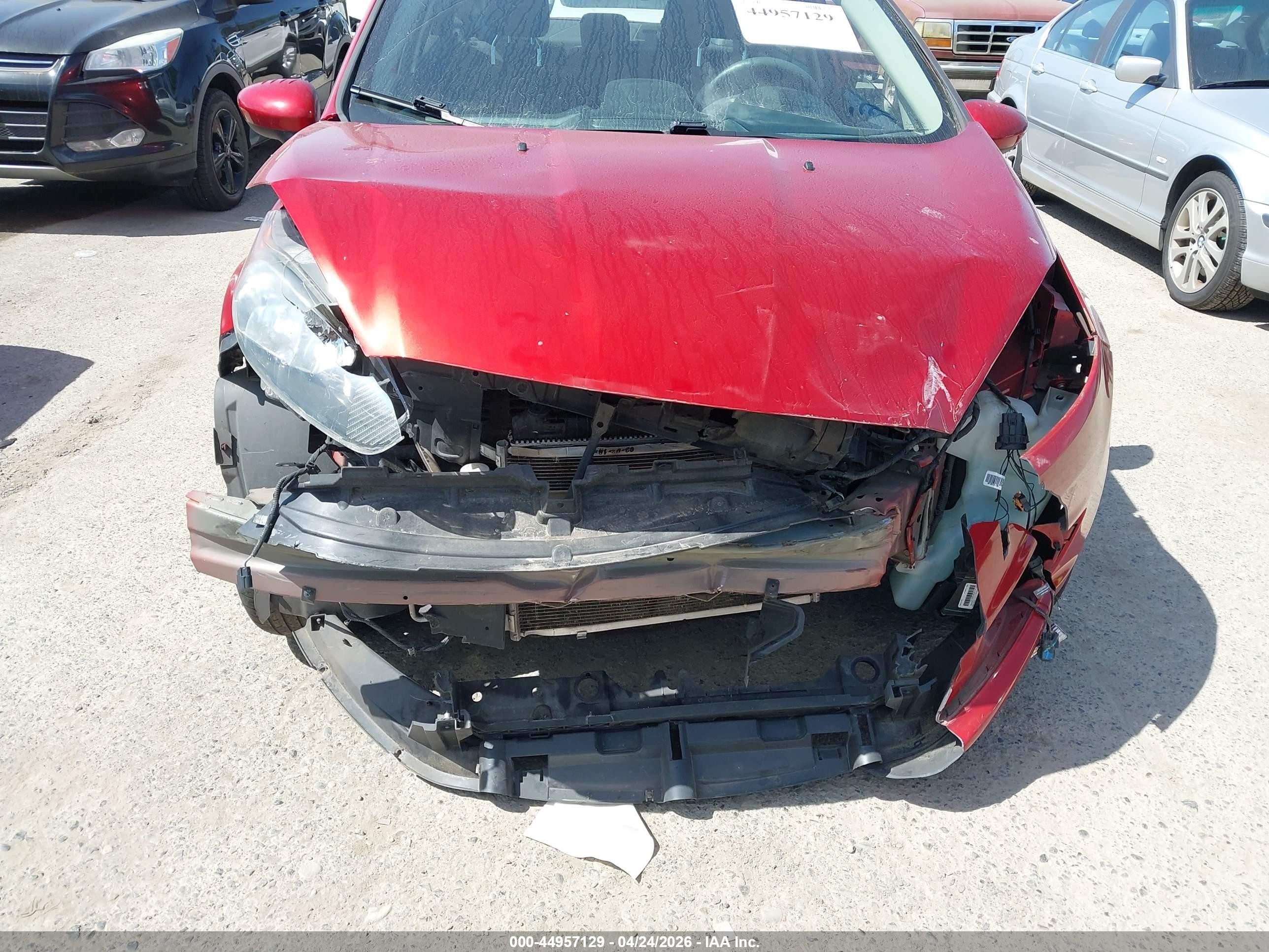 2018 Ford Fiesta Se Red vin: 3FADP4BJ0JM117480