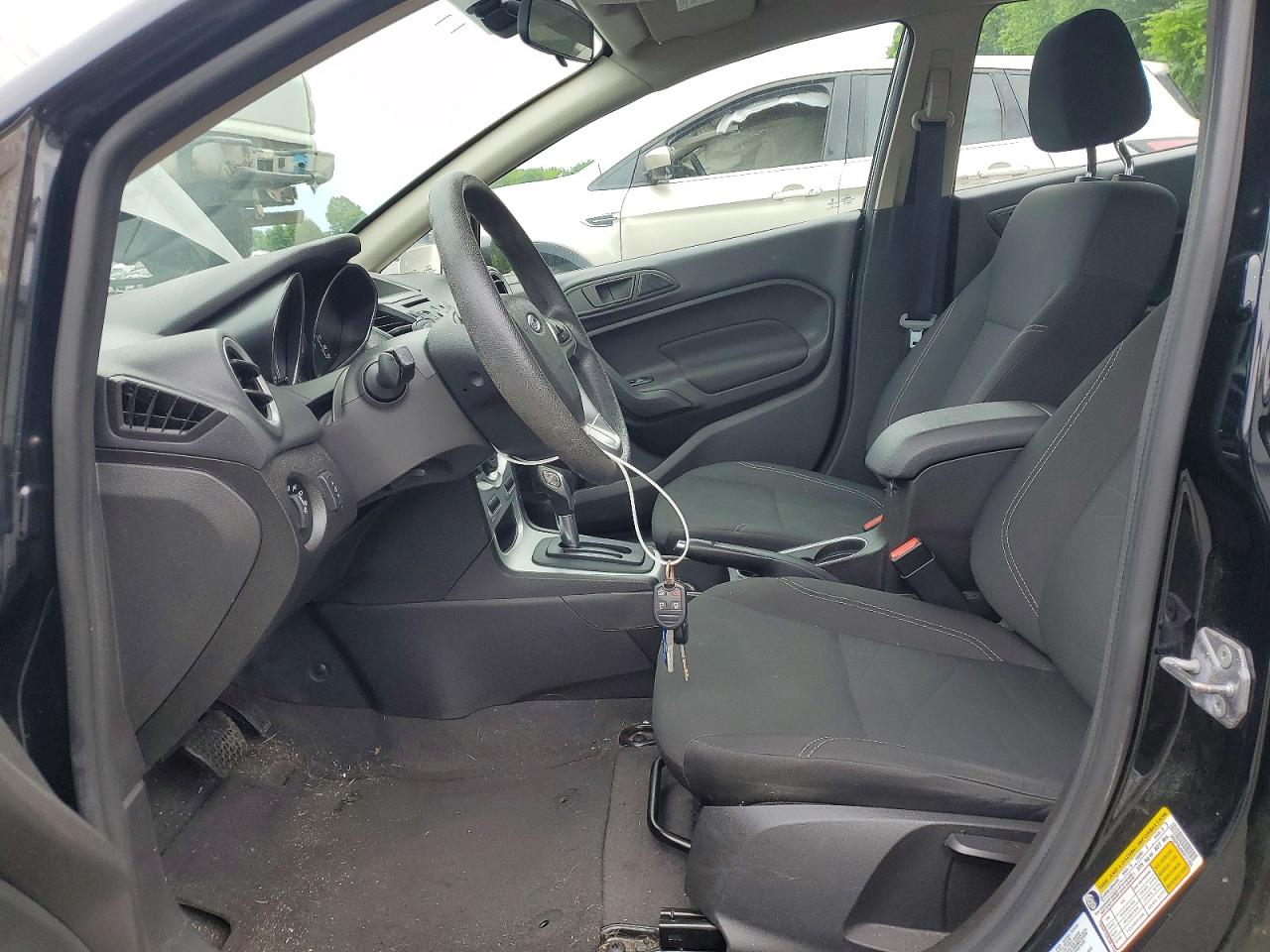 2019 Ford Fiesta Se Black vin: 3FADP4BJ0KM131350