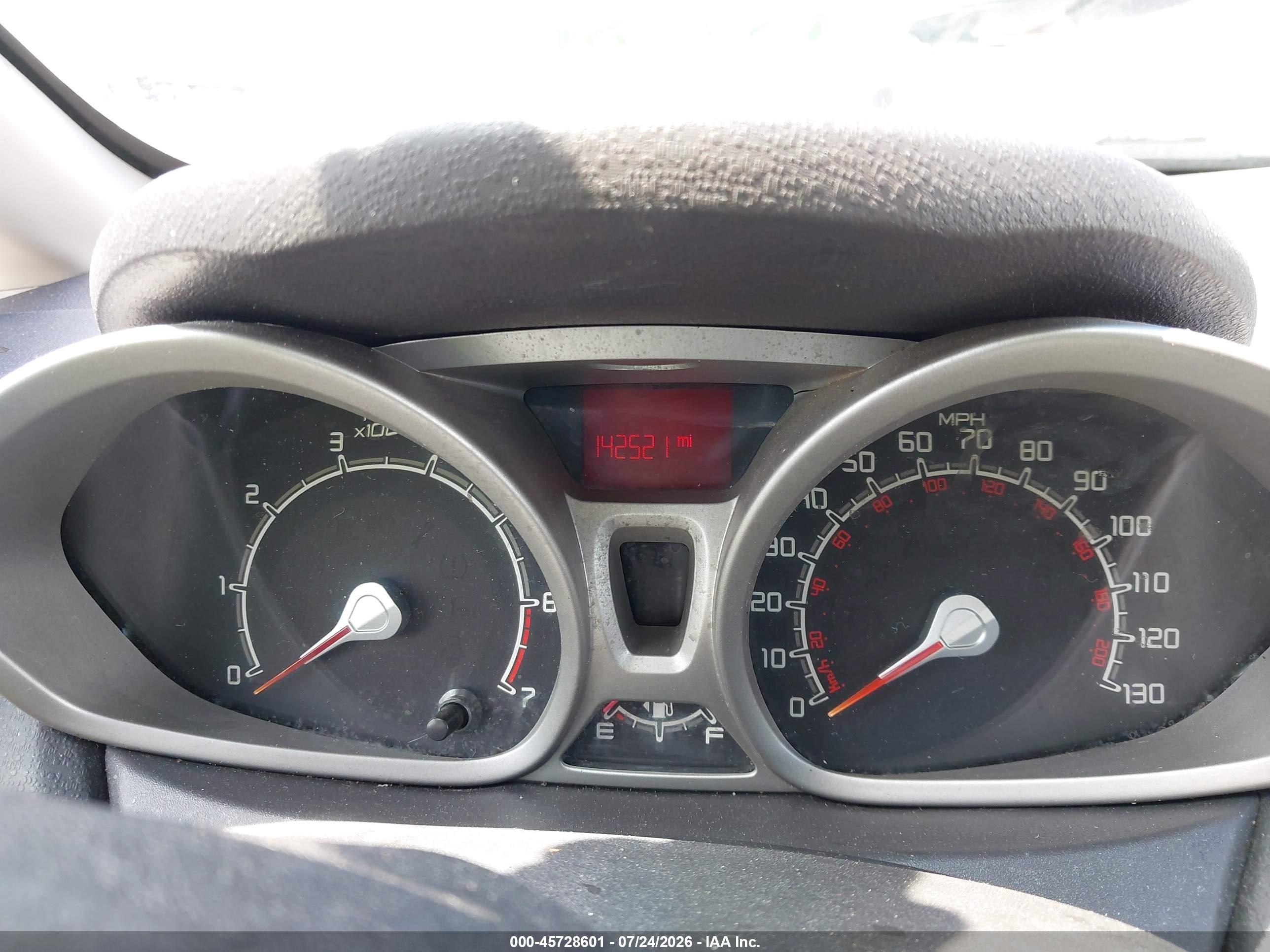 2011 Ford Fiesta Se Black vin: 3FADP4BJ1BM111155