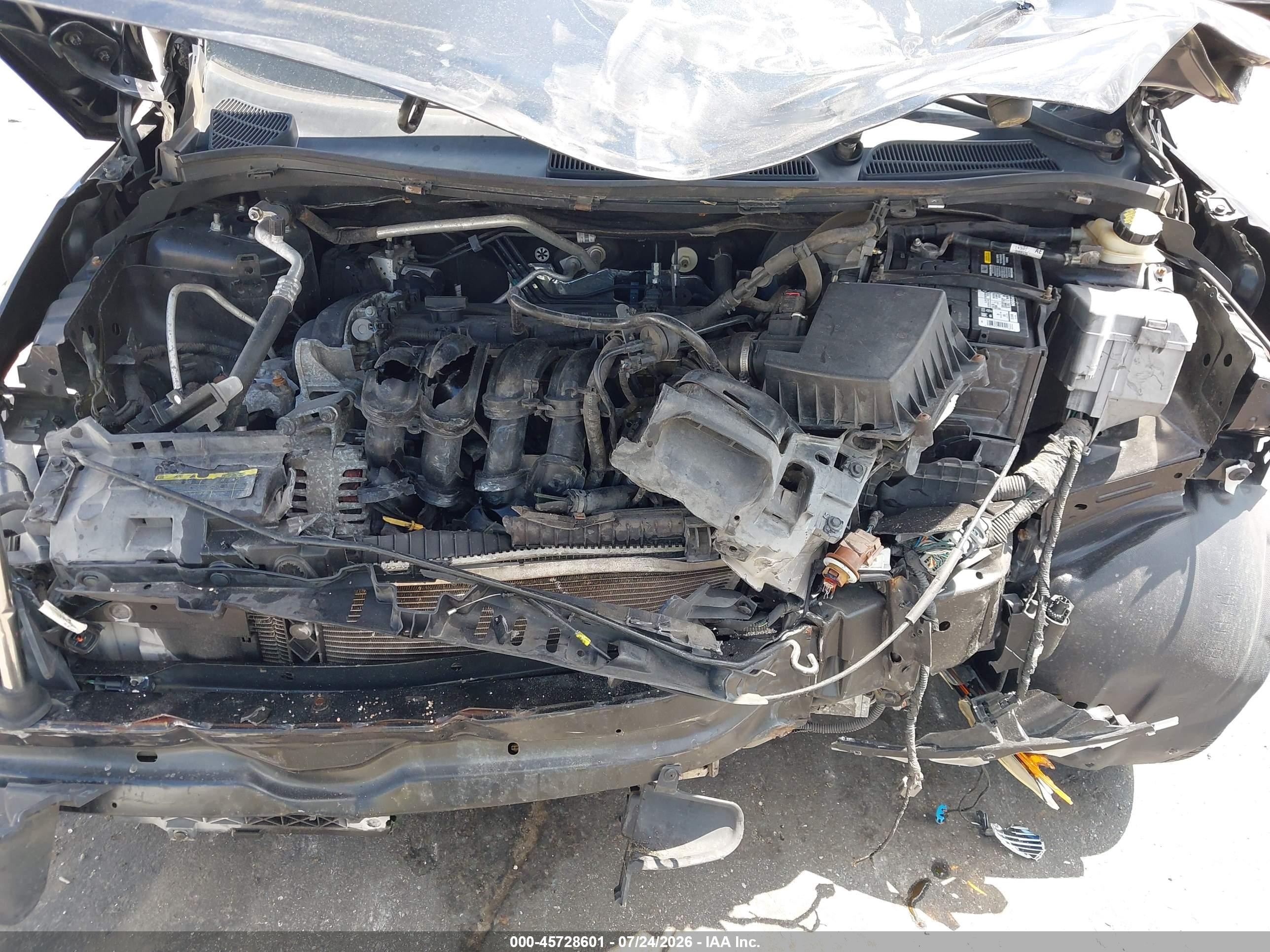 2011 Ford Fiesta Se Black vin: 3FADP4BJ1BM111155