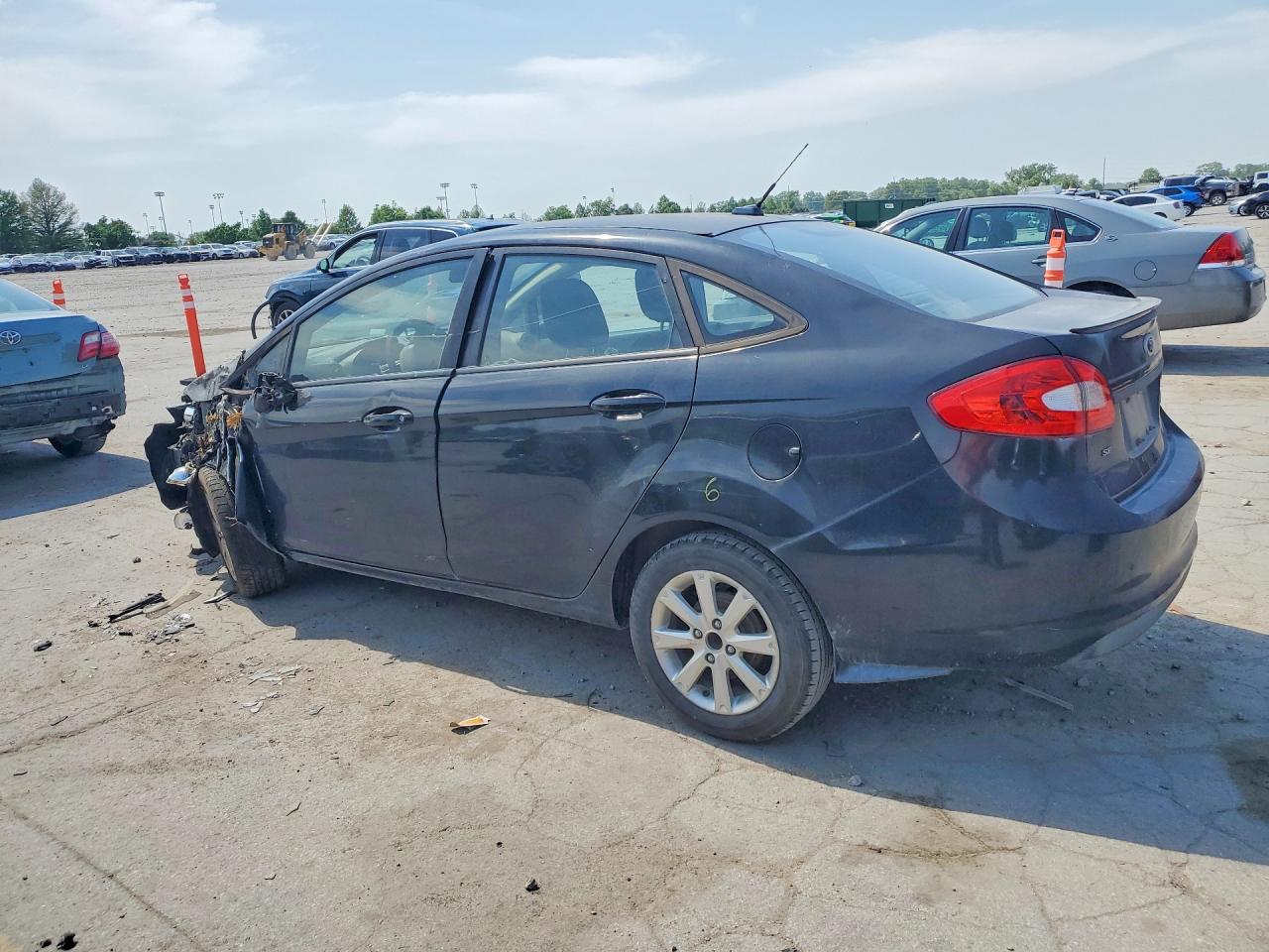 2011 Ford Fiesta Se Black vin: 3FADP4BJ1BM116601