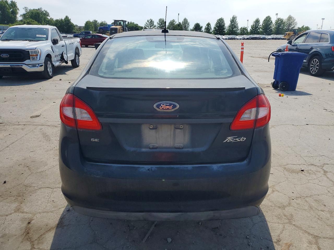 2011 Ford Fiesta Se Black vin: 3FADP4BJ1BM116601