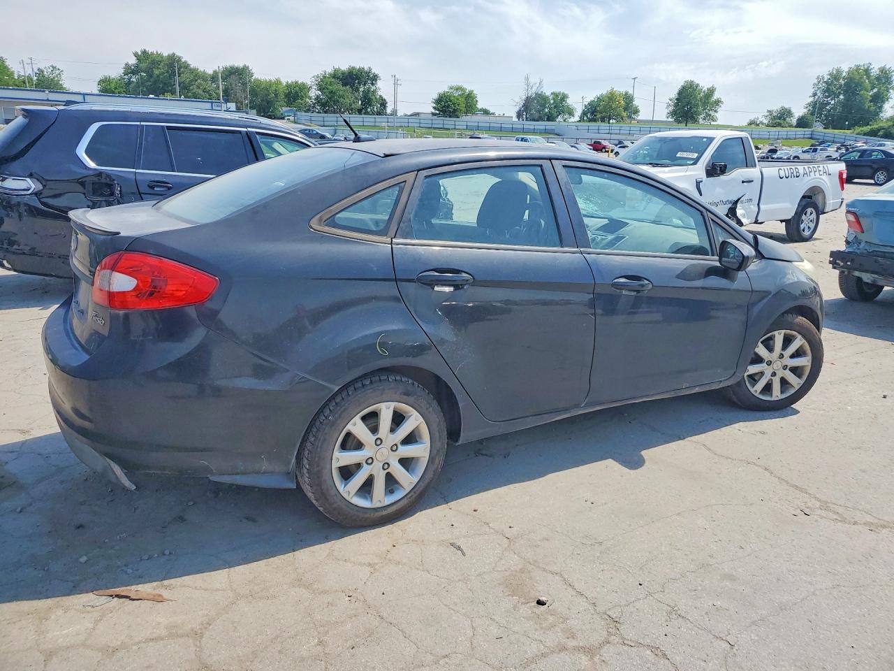 2011 Ford Fiesta Se Black vin: 3FADP4BJ1BM116601