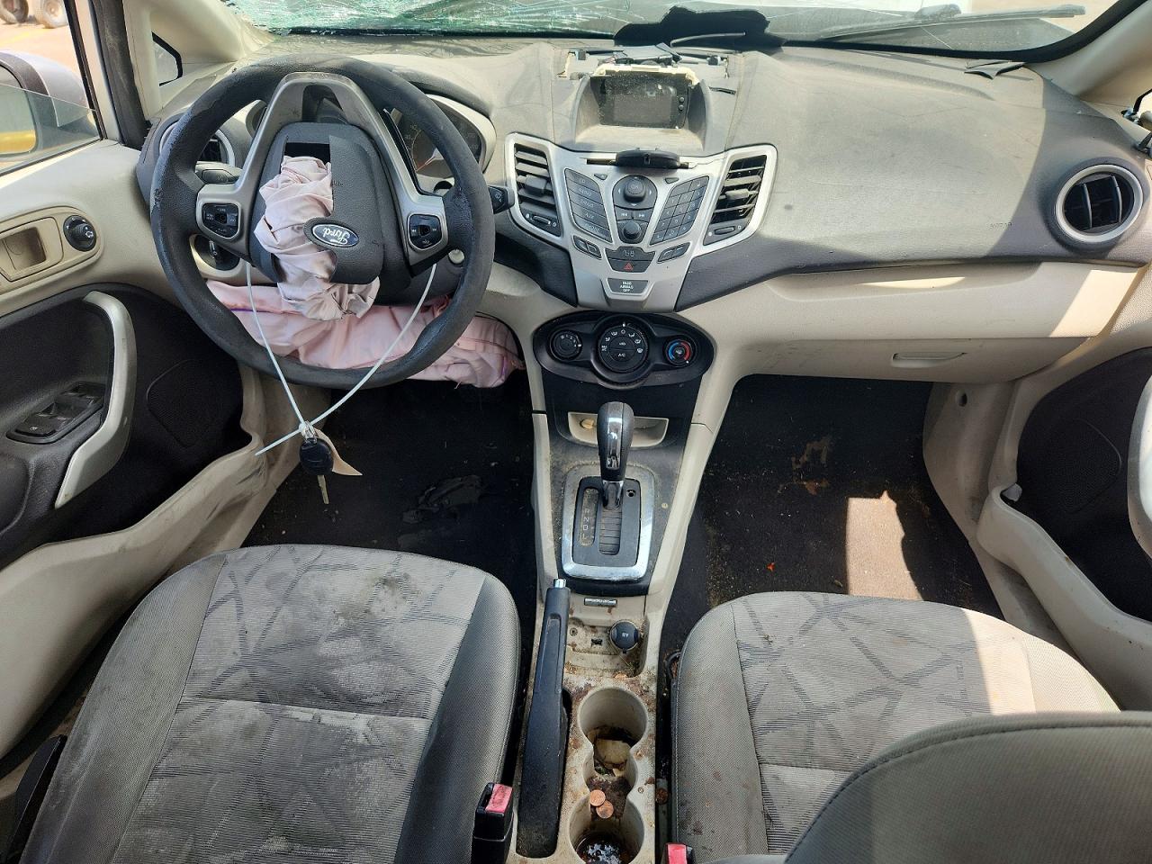 2011 Ford Fiesta Se Silver vin: 3FADP4BJ1BM121880