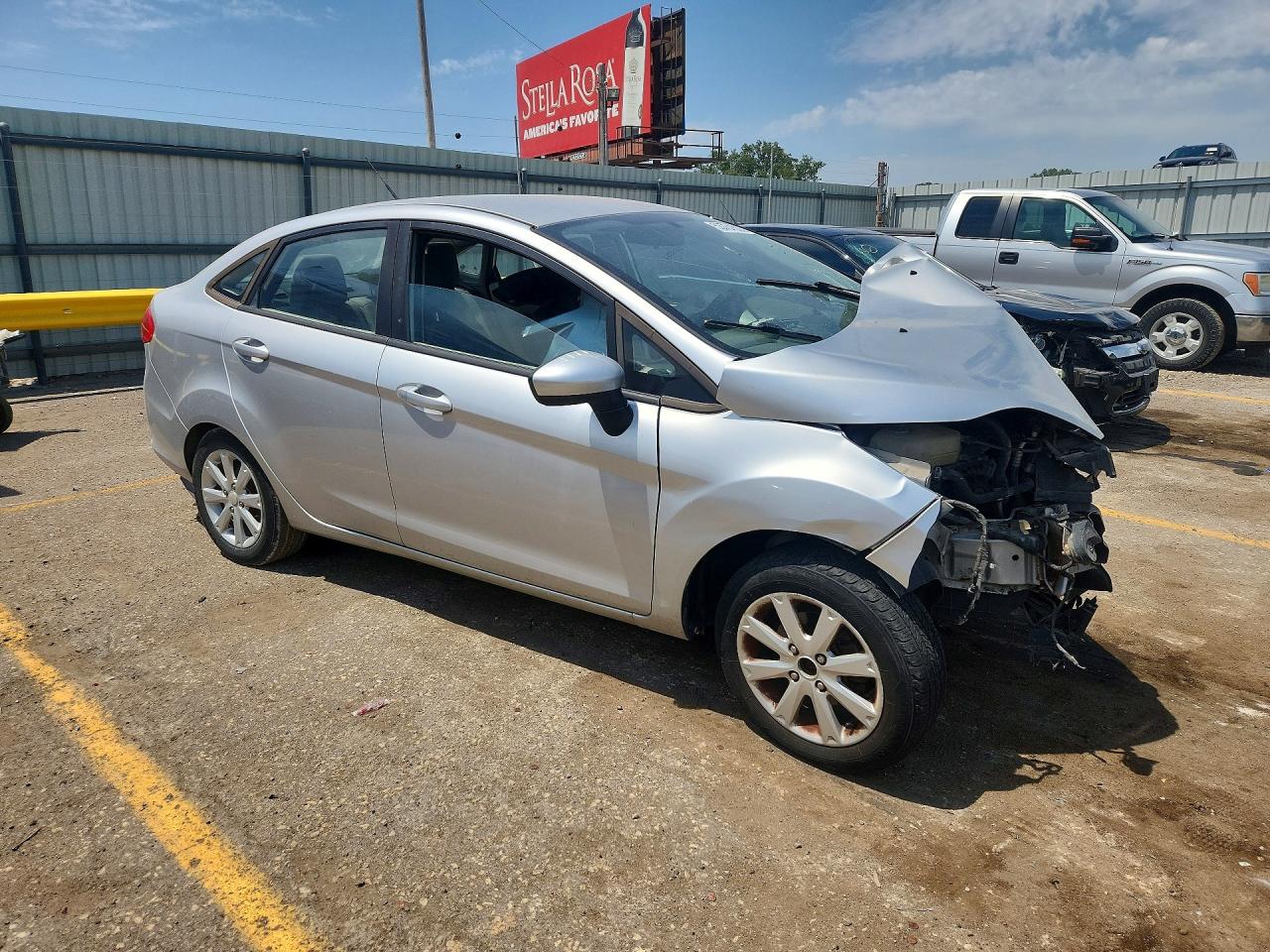 2011 Ford Fiesta Se Silver vin: 3FADP4BJ1BM121880