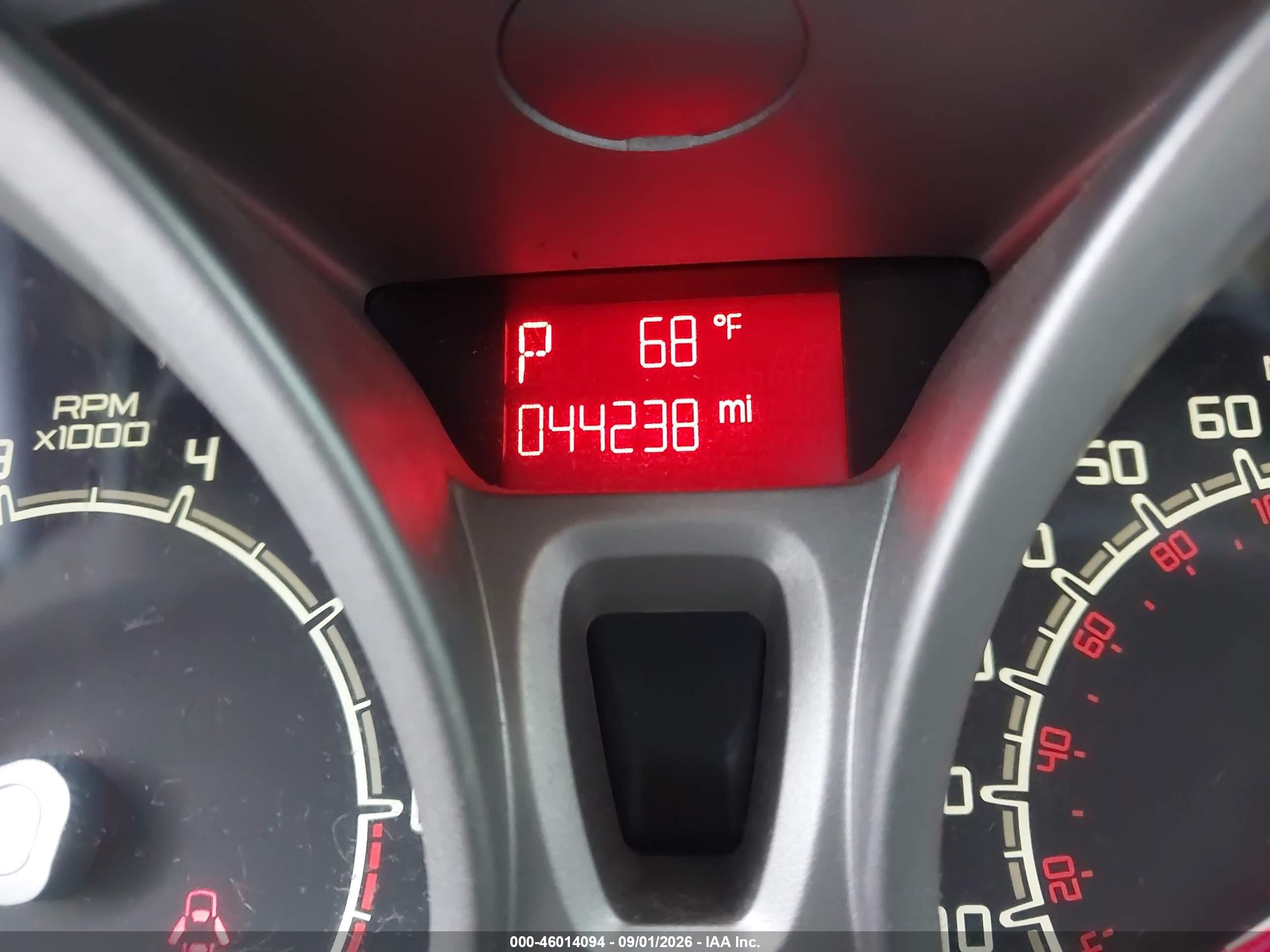 2012 Ford Fiesta Se Красный vin: 3FADP4BJ1CM110461