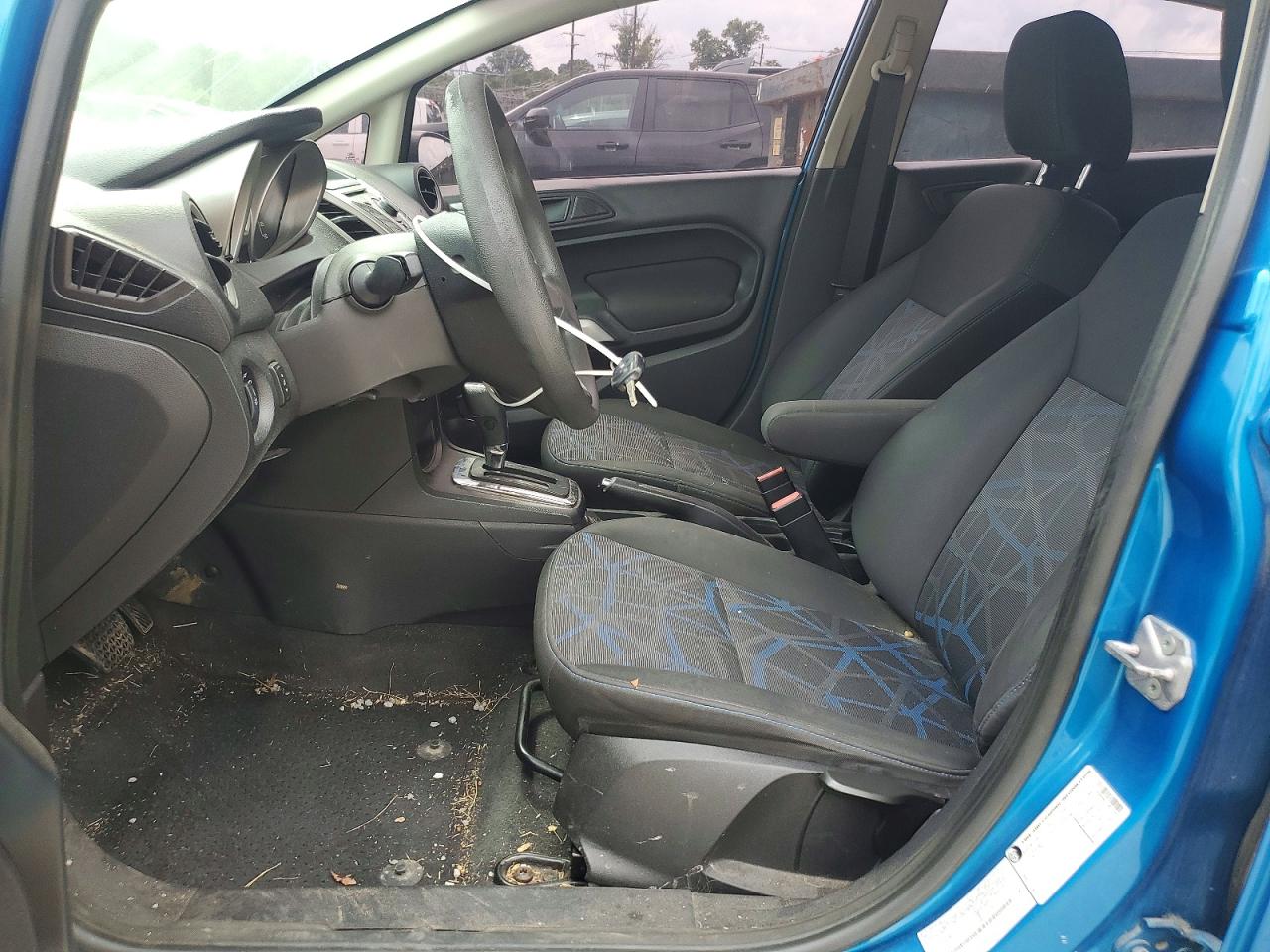 2012 Ford Fiesta Se Blue vin: 3FADP4BJ1CM125591