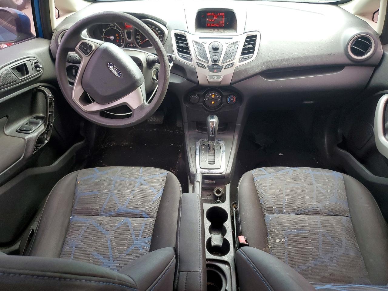 2012 Ford Fiesta Se Blue vin: 3FADP4BJ1CM125591