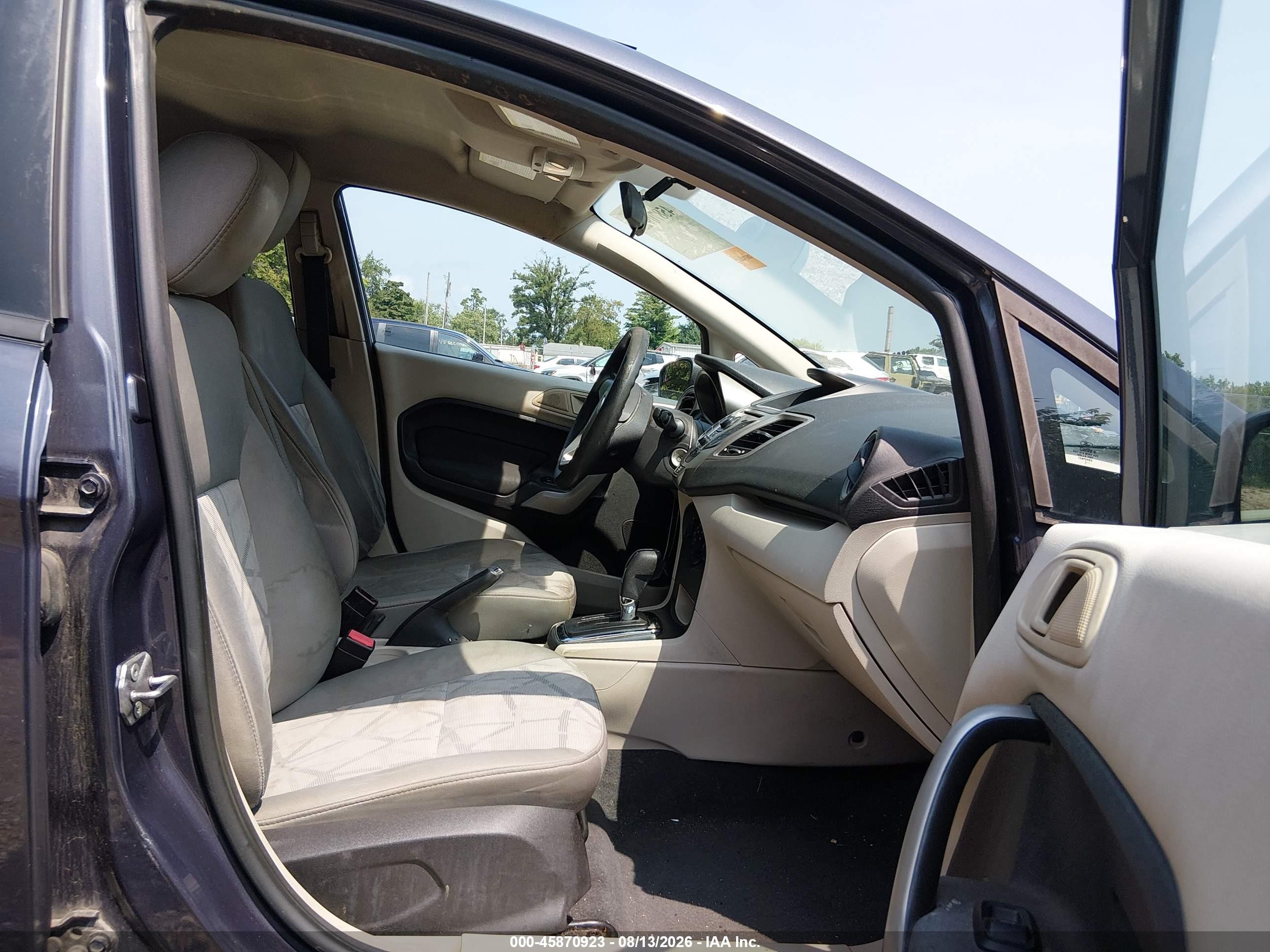 2012 Ford Fiesta Se Синий vin: 3FADP4BJ1CM137417