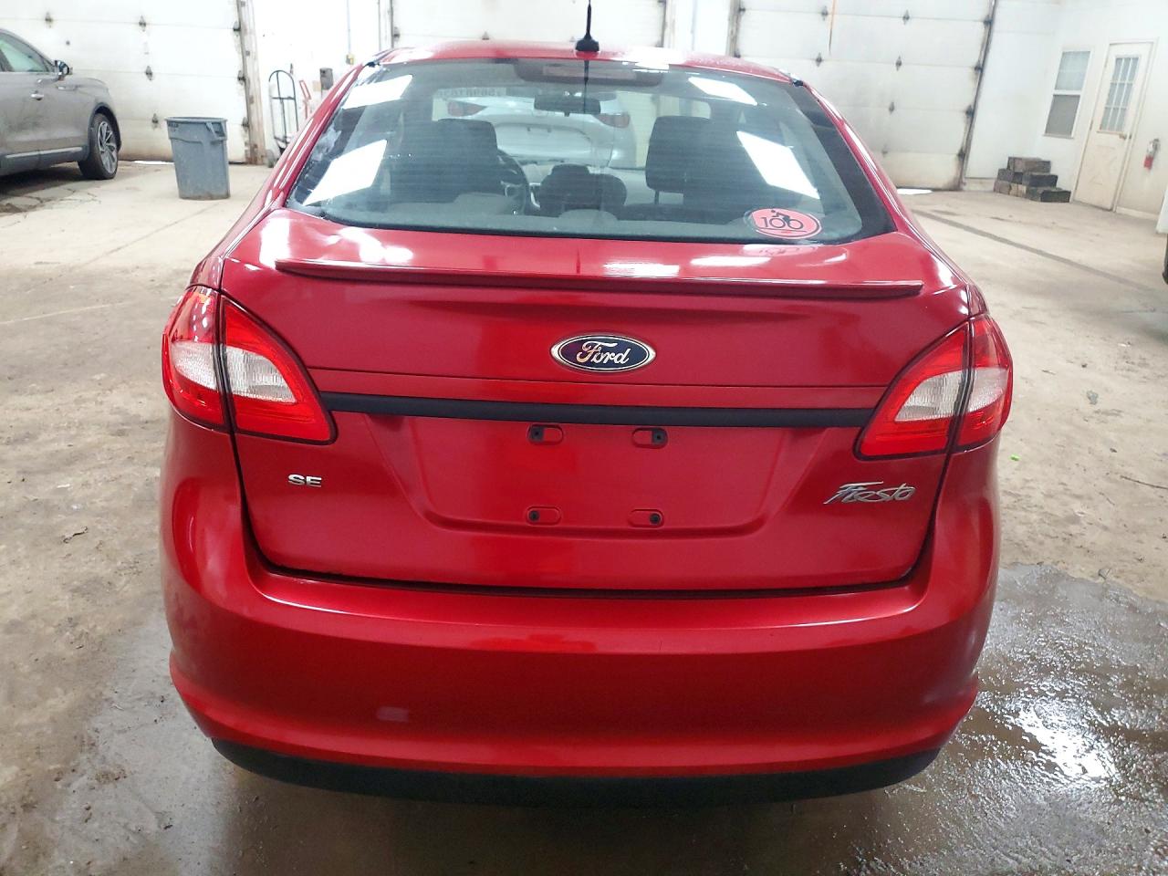2012 Ford Fiesta Se Красный vin: 3FADP4BJ1CM161510
