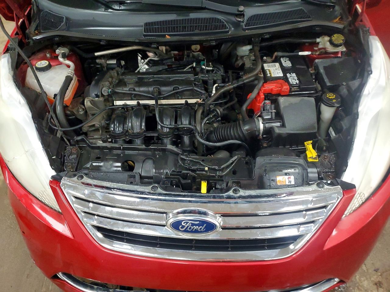 2012 Ford Fiesta Se Красный vin: 3FADP4BJ1CM161510