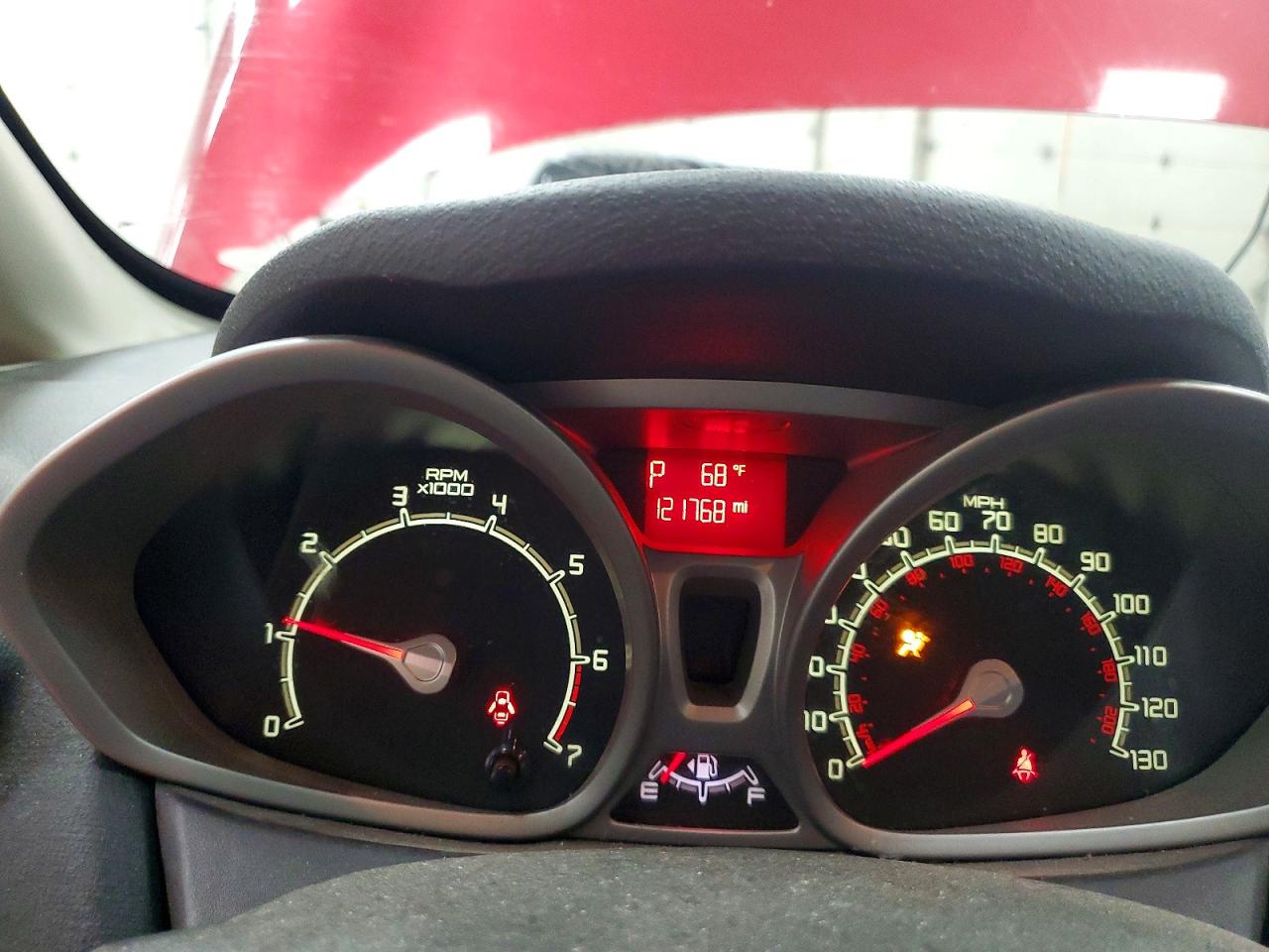 2012 Ford Fiesta Se Красный vin: 3FADP4BJ1CM161510