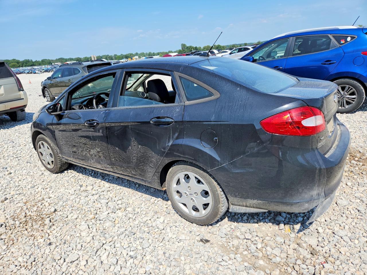2012 Ford Fiesta Se Black vin: 3FADP4BJ1CM182664