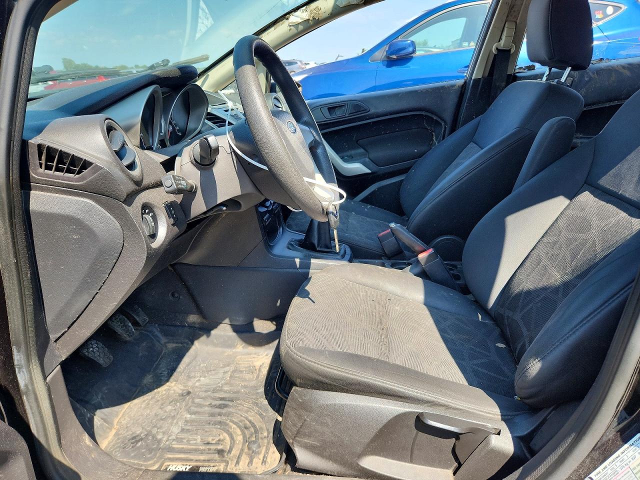 2012 Ford Fiesta Se Black vin: 3FADP4BJ1CM182664