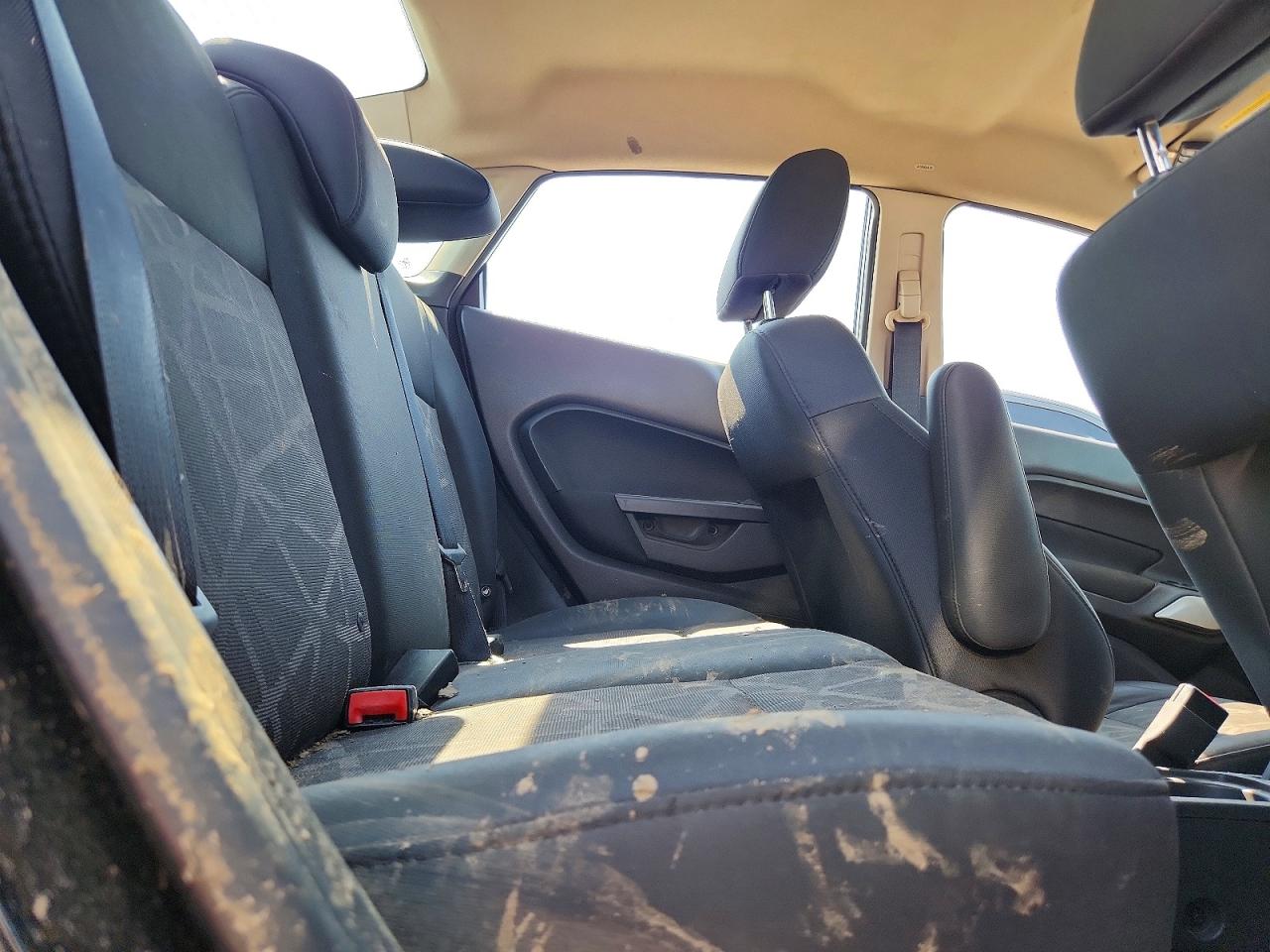 2012 Ford Fiesta Se Black vin: 3FADP4BJ1CM182664