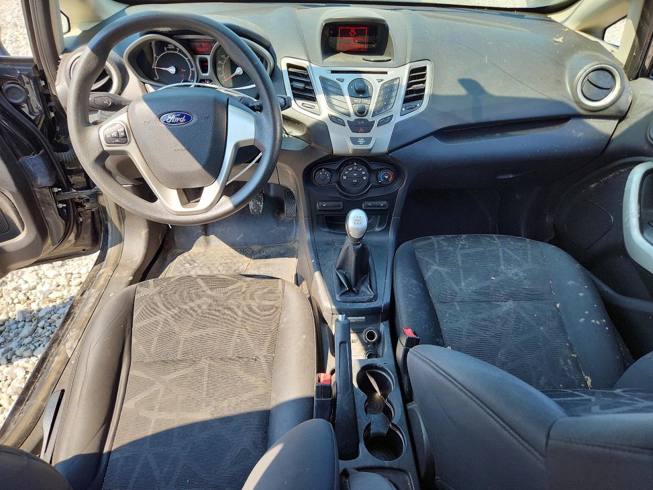 2012 Ford Fiesta Se Black vin: 3FADP4BJ1CM182664