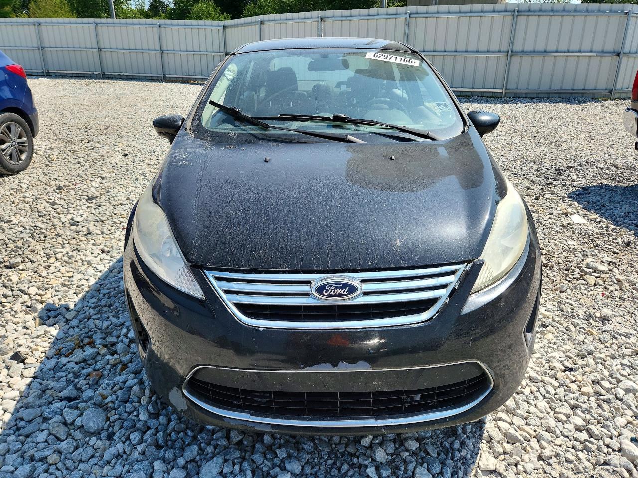 2012 Ford Fiesta Se Black vin: 3FADP4BJ1CM182664