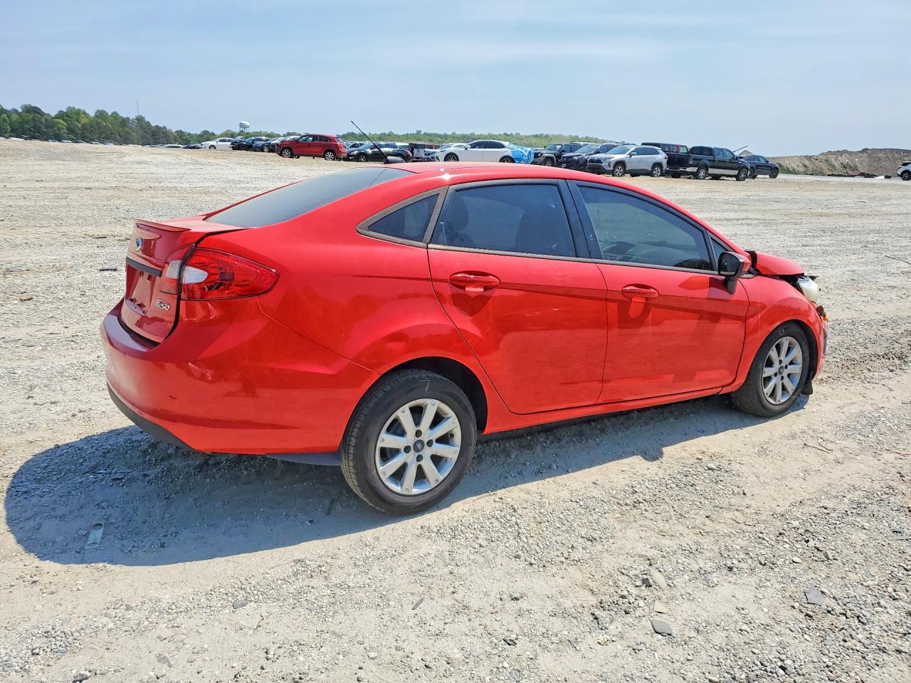 2012 Ford Fiesta Se Red vin: 3FADP4BJ1CM198525