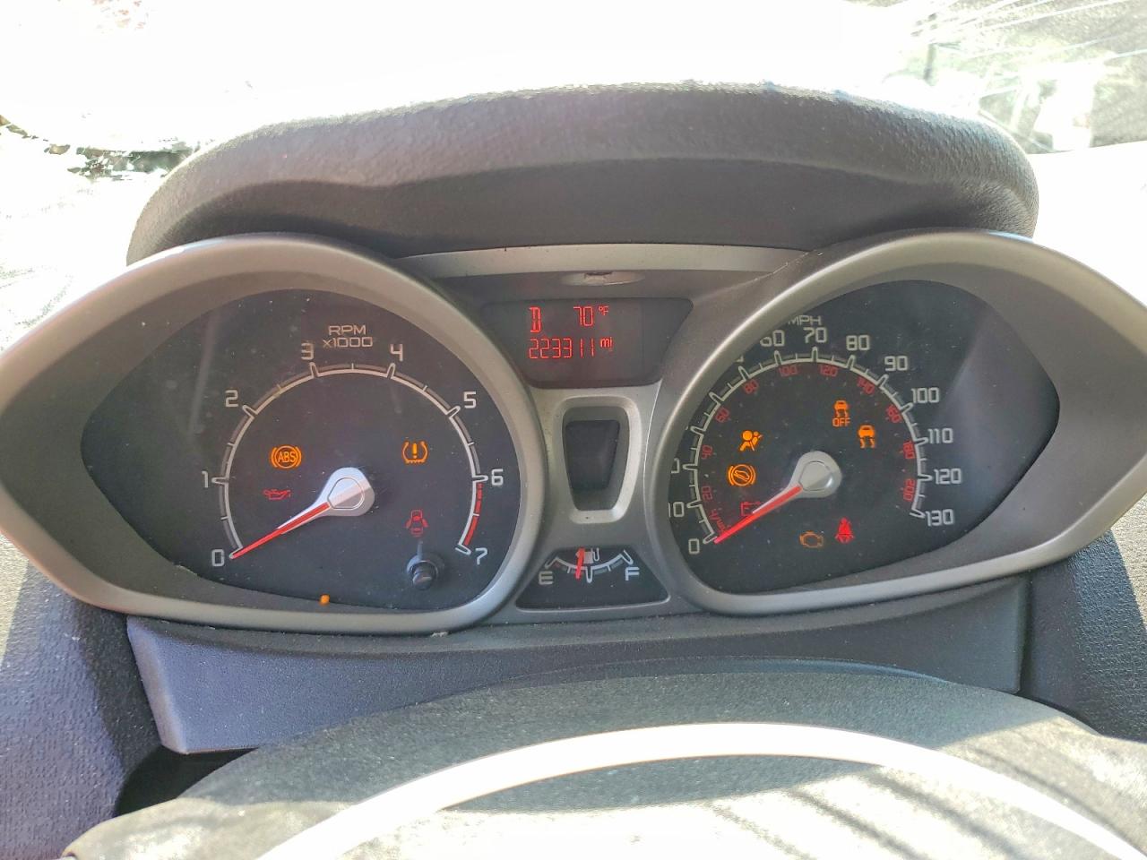 2012 Ford Fiesta Se Red vin: 3FADP4BJ1CM198525