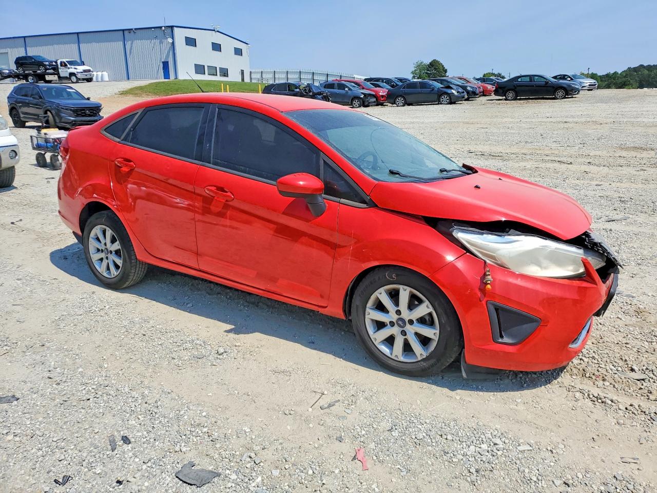2012 Ford Fiesta Se Red vin: 3FADP4BJ1CM198525